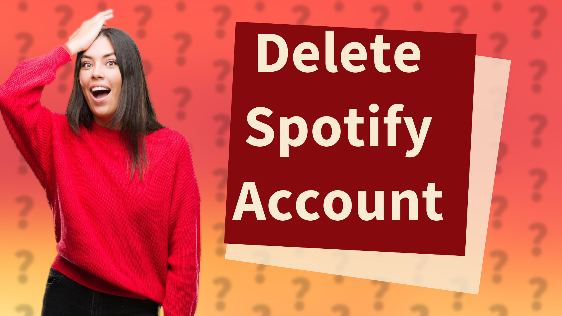 Delete Spotify Account