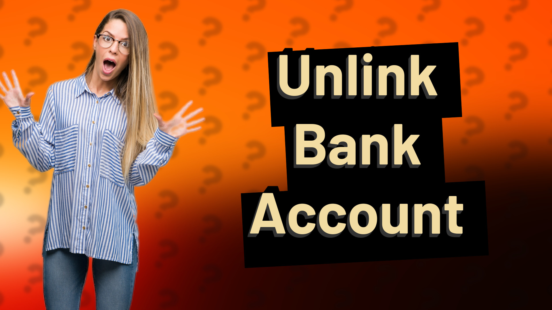 Unlink Bank Account