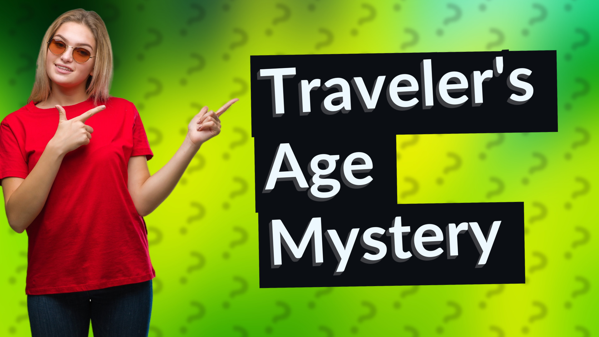 Traveler's Age Mystery