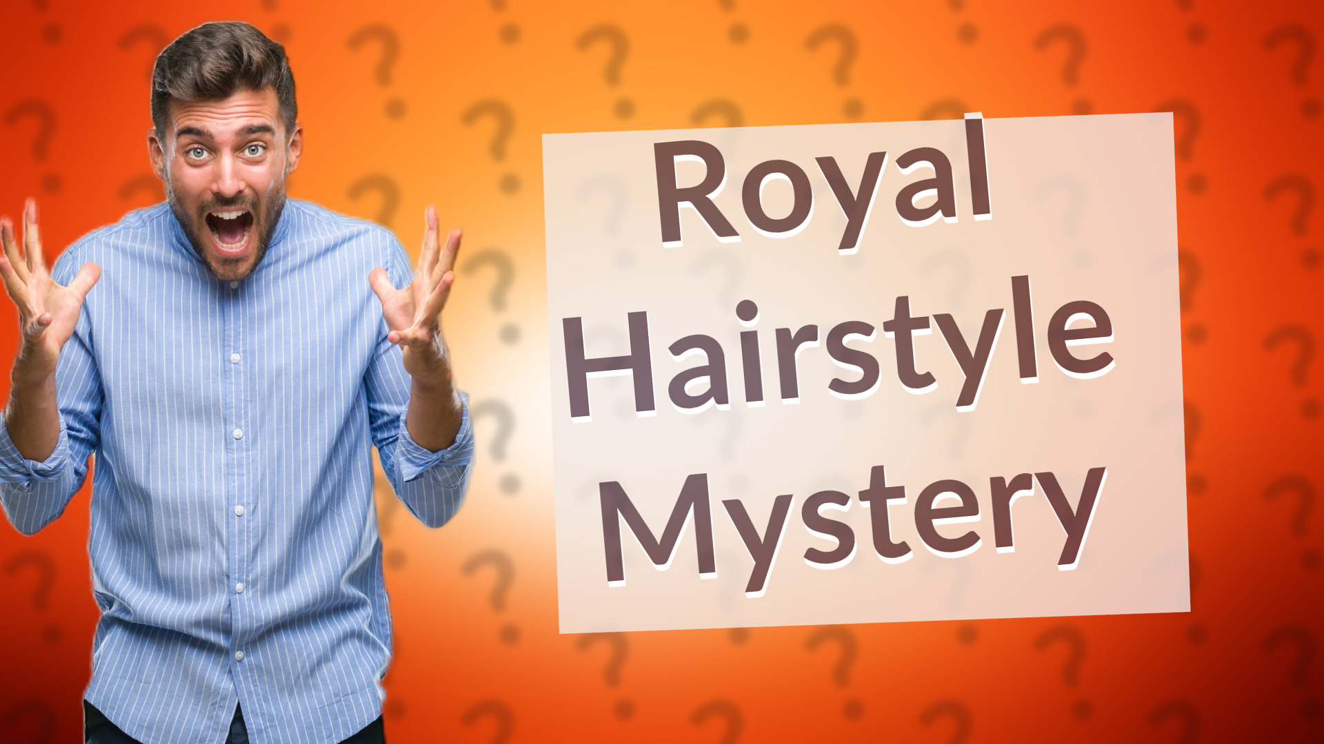 Royal Hairstyle Mystery