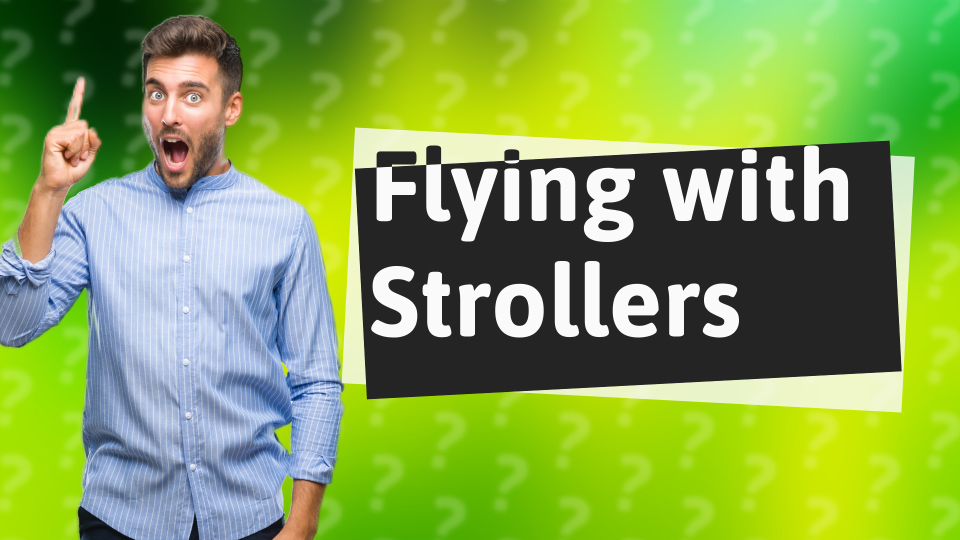 Flying with Strollers