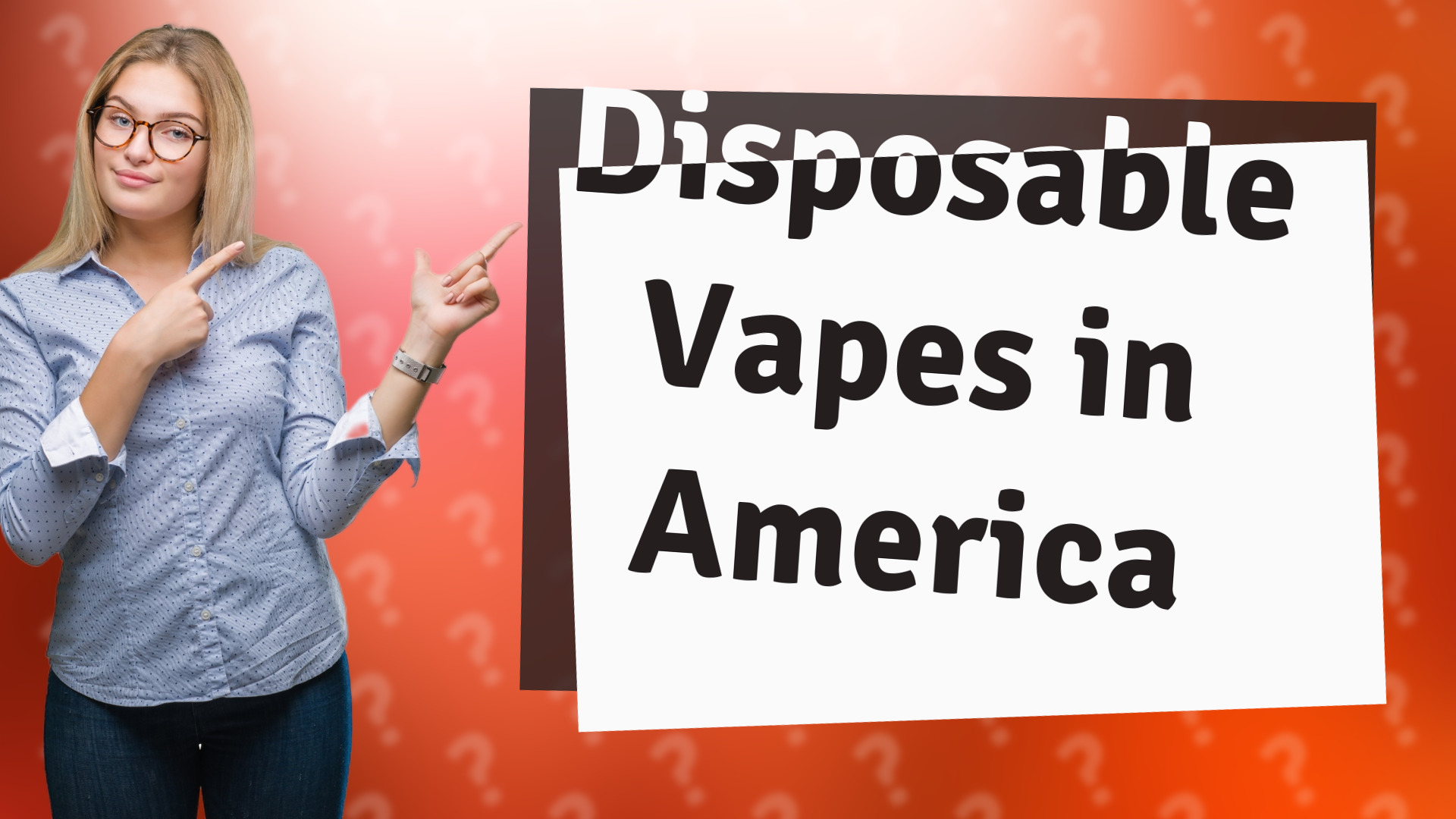 Disposable Vapes in America