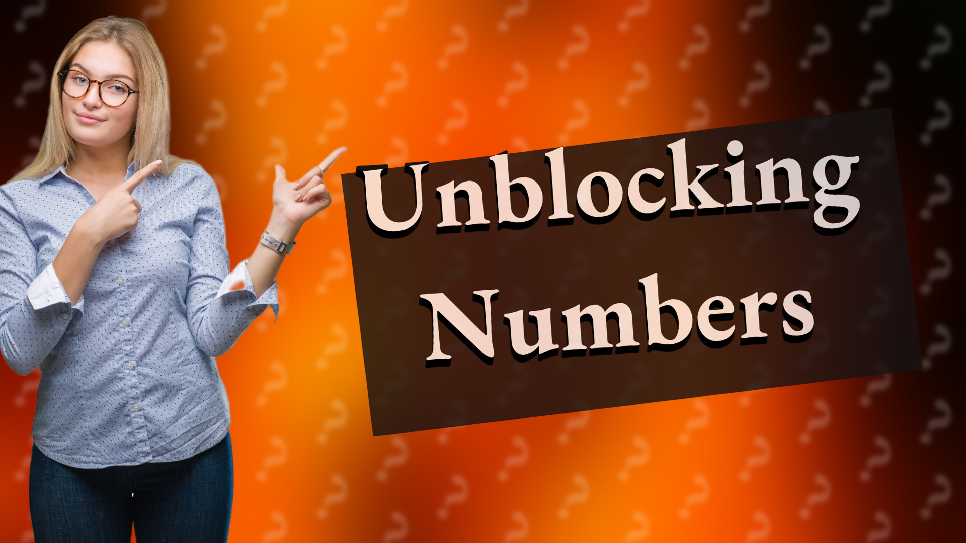 Unblocking Numbers