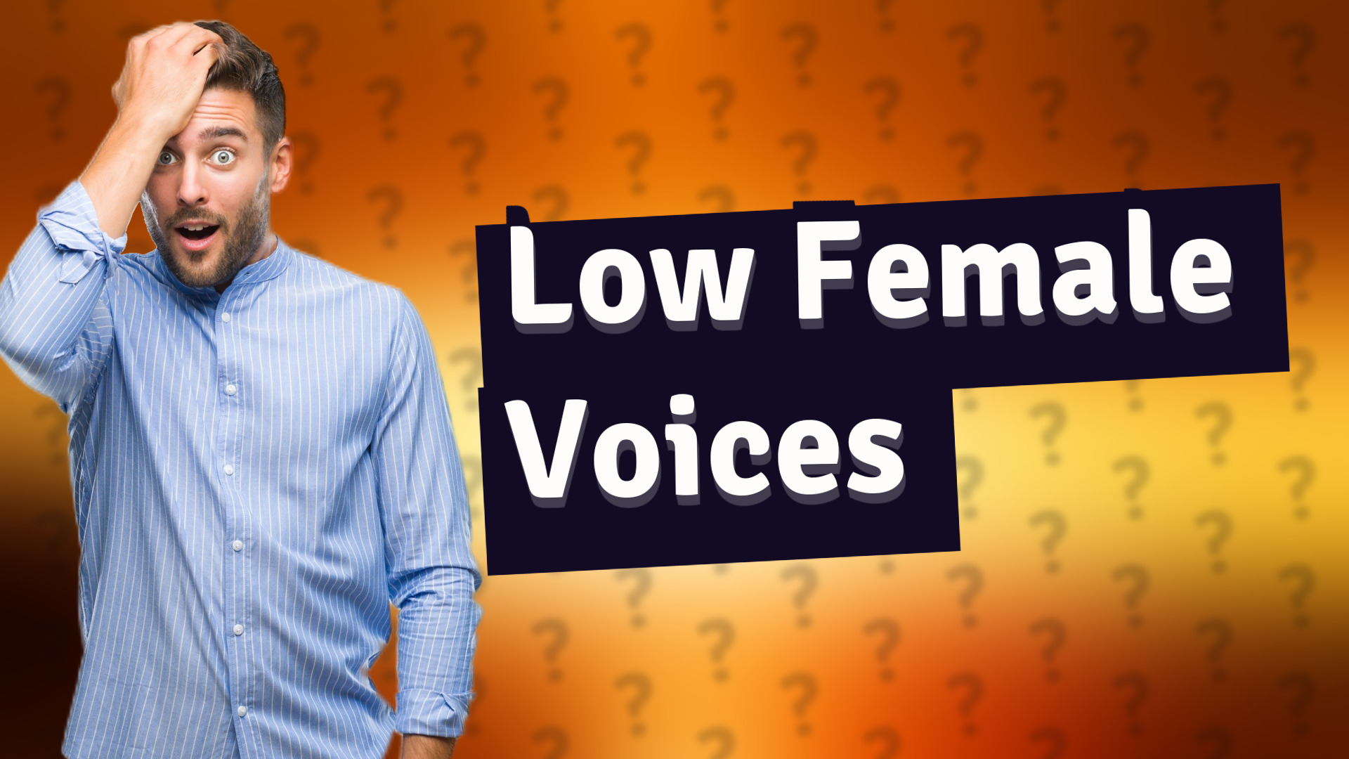 Low Female Voices
