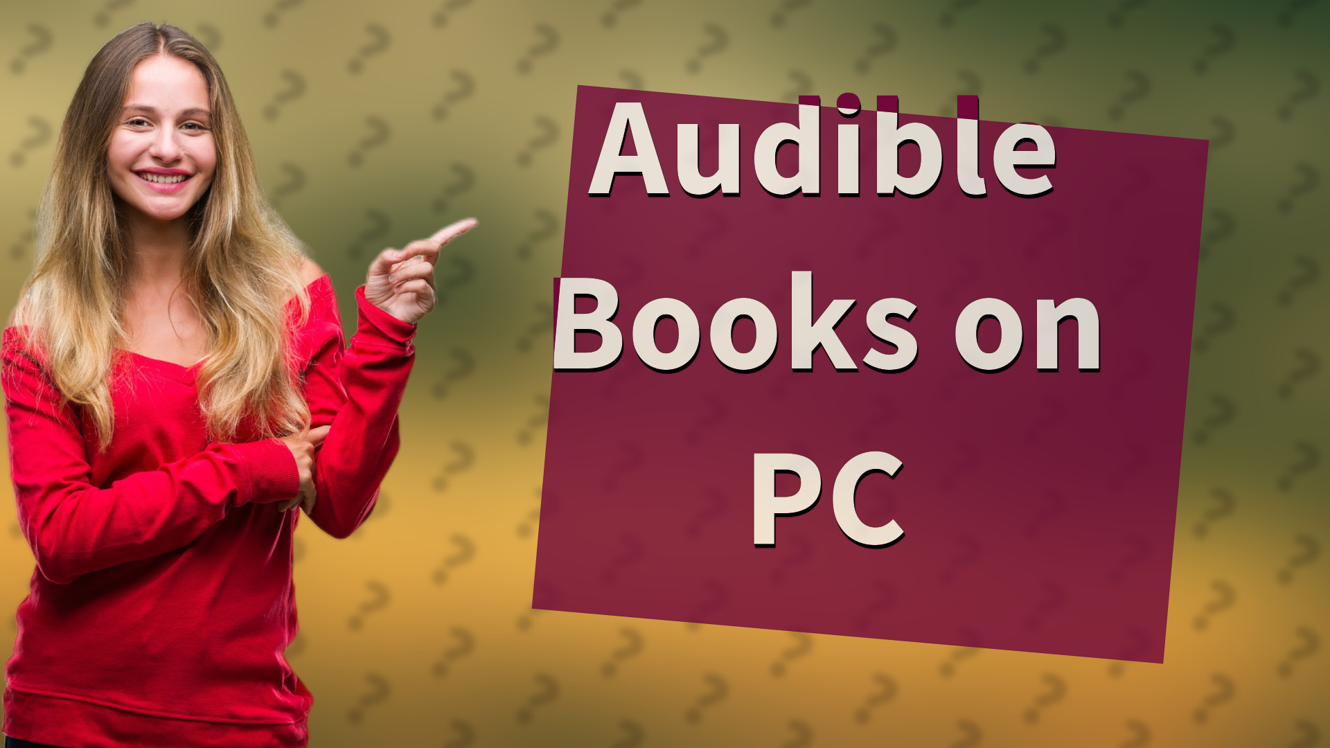 Audible Books on PC
