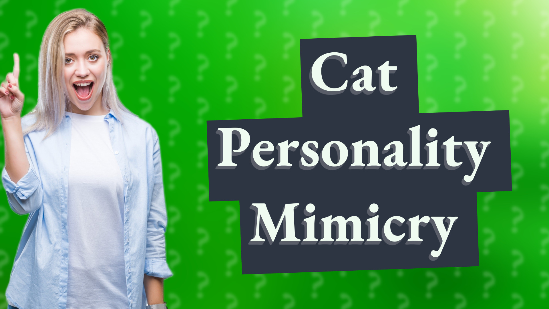 Cat Personality Mimicry