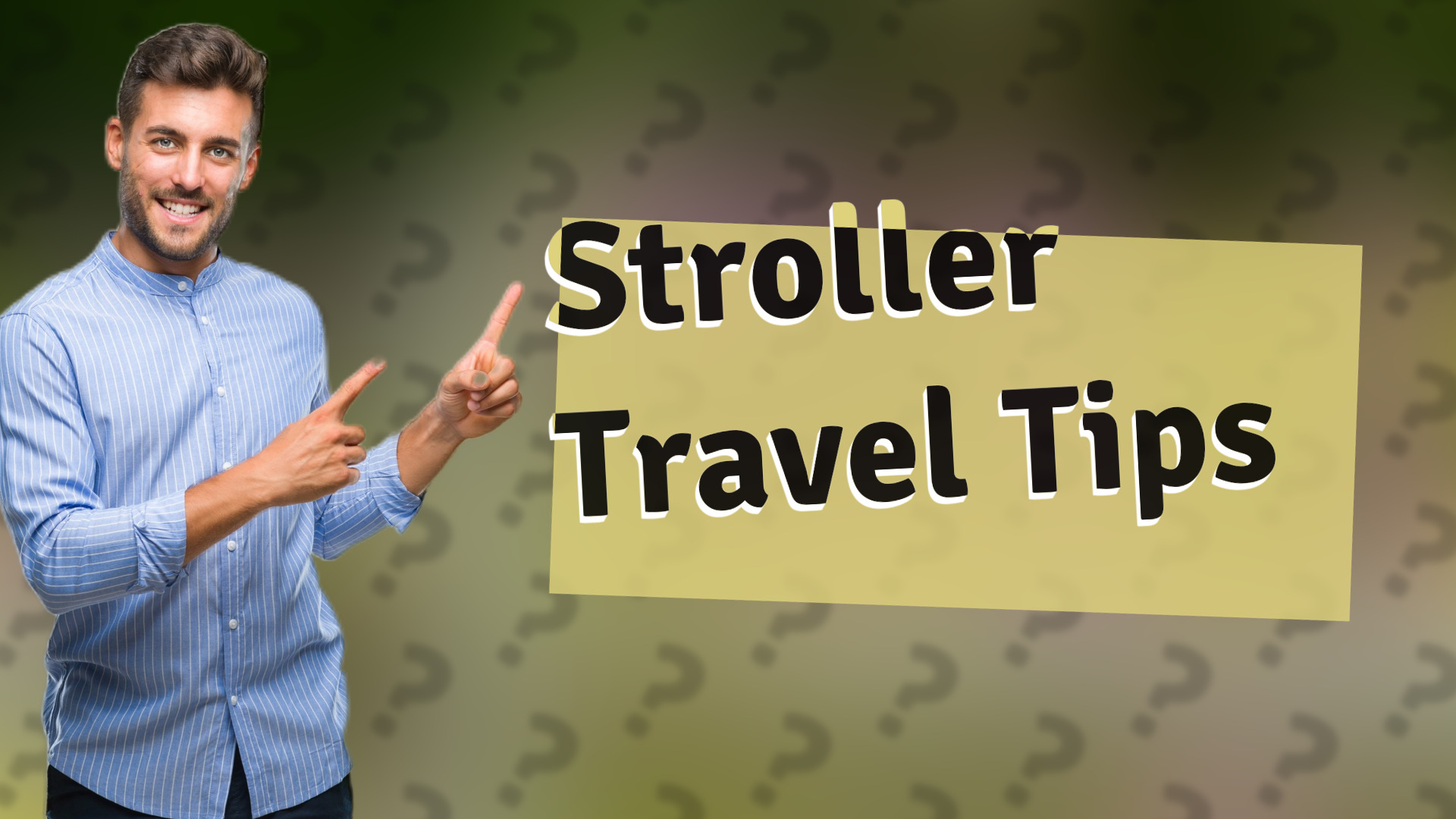 Stroller Travel Tips