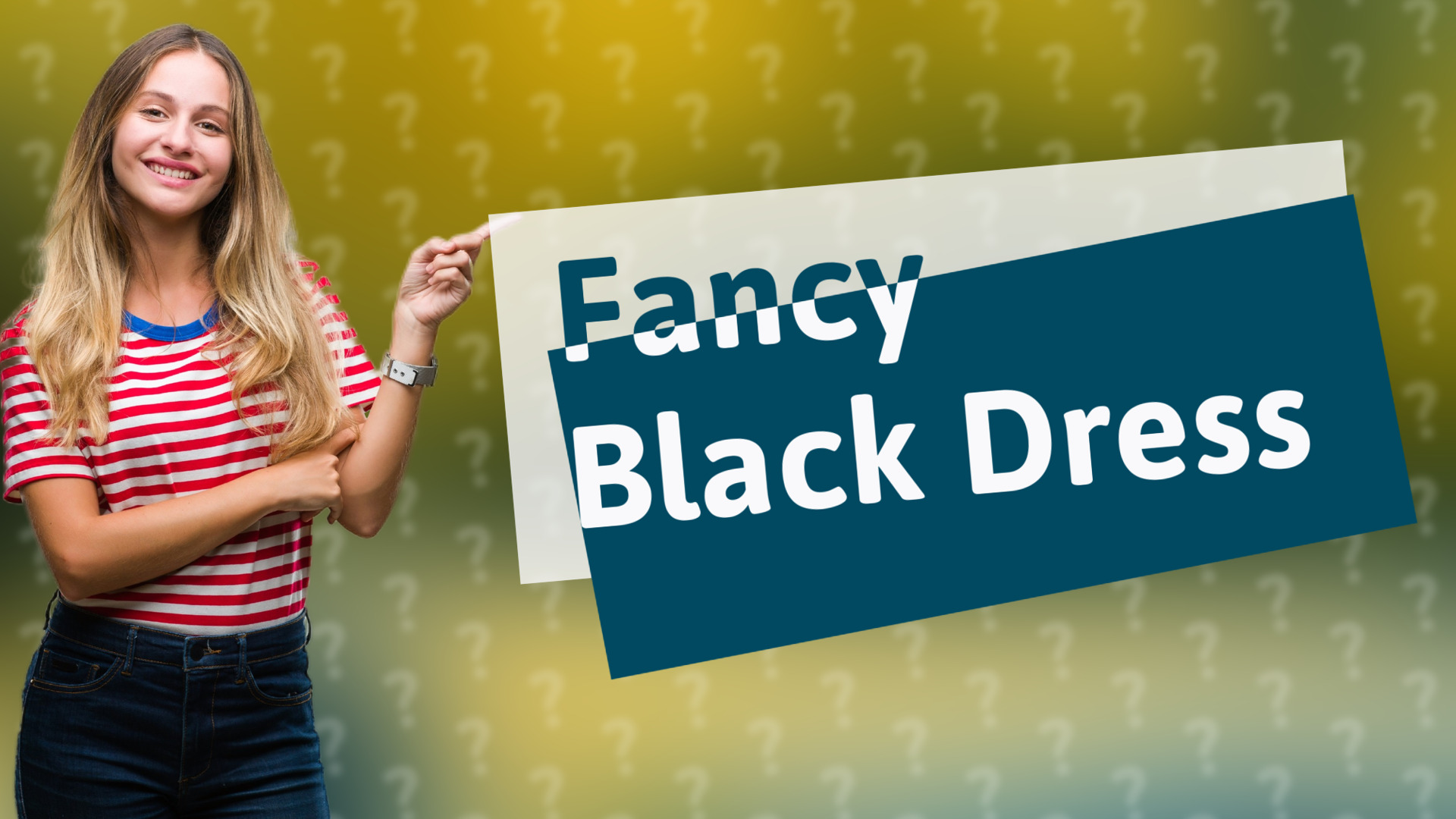Fancy Black Dress