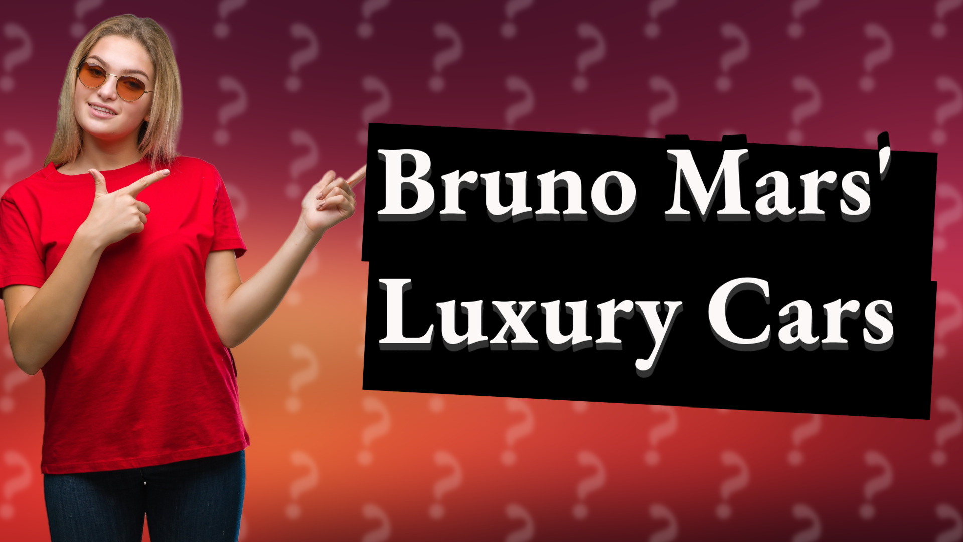 Bruno Mars' Luxury Cars