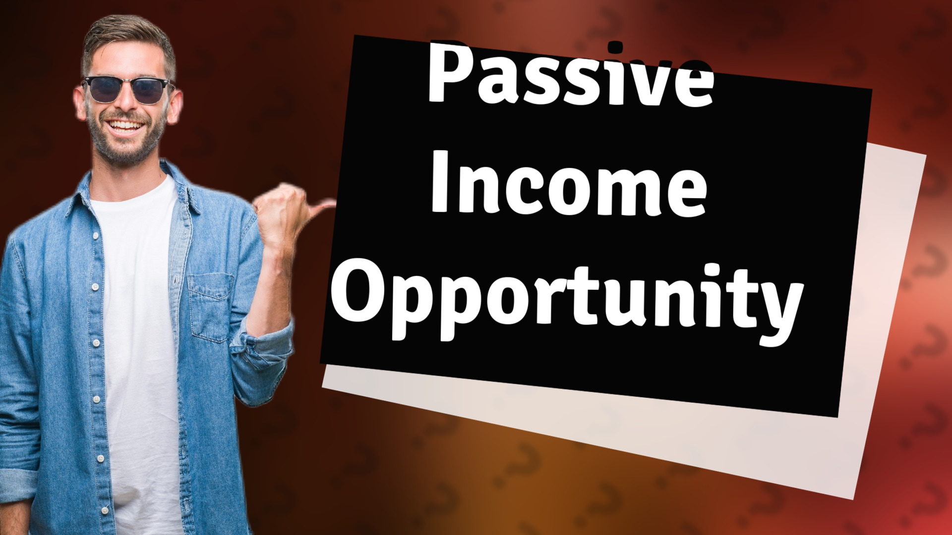 Passive Income Opportunity