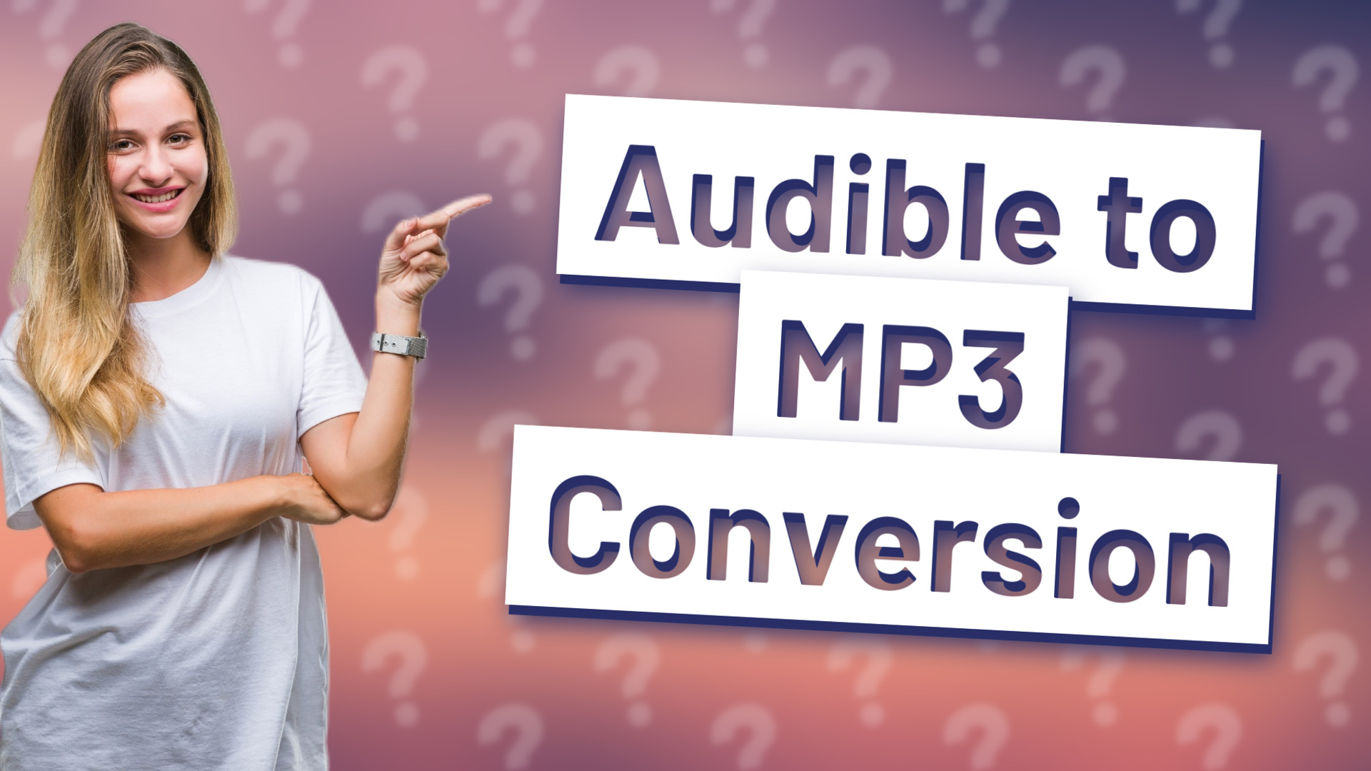 Audible to MP3 Conversion