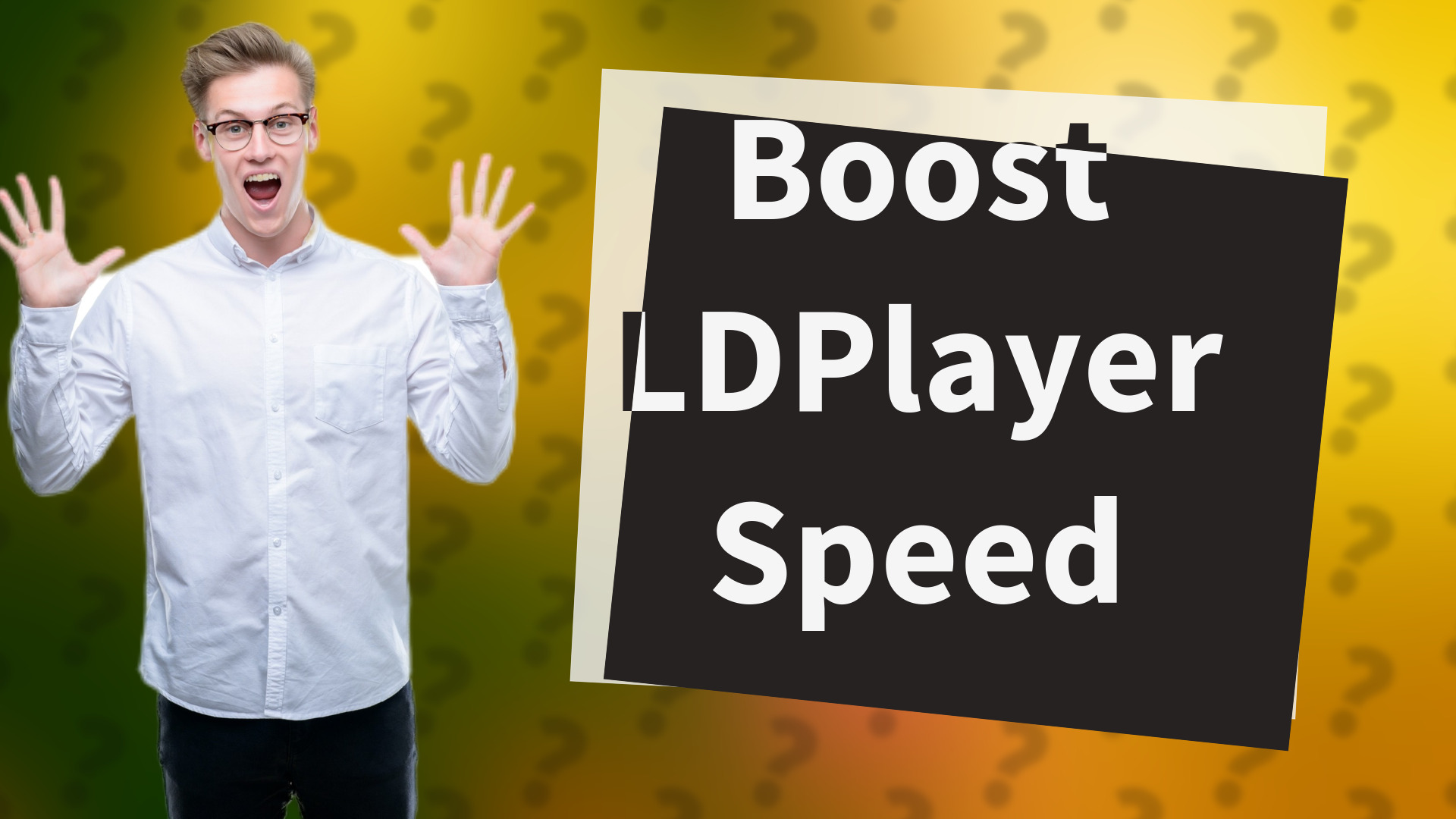 Boost LDPlayer Speed