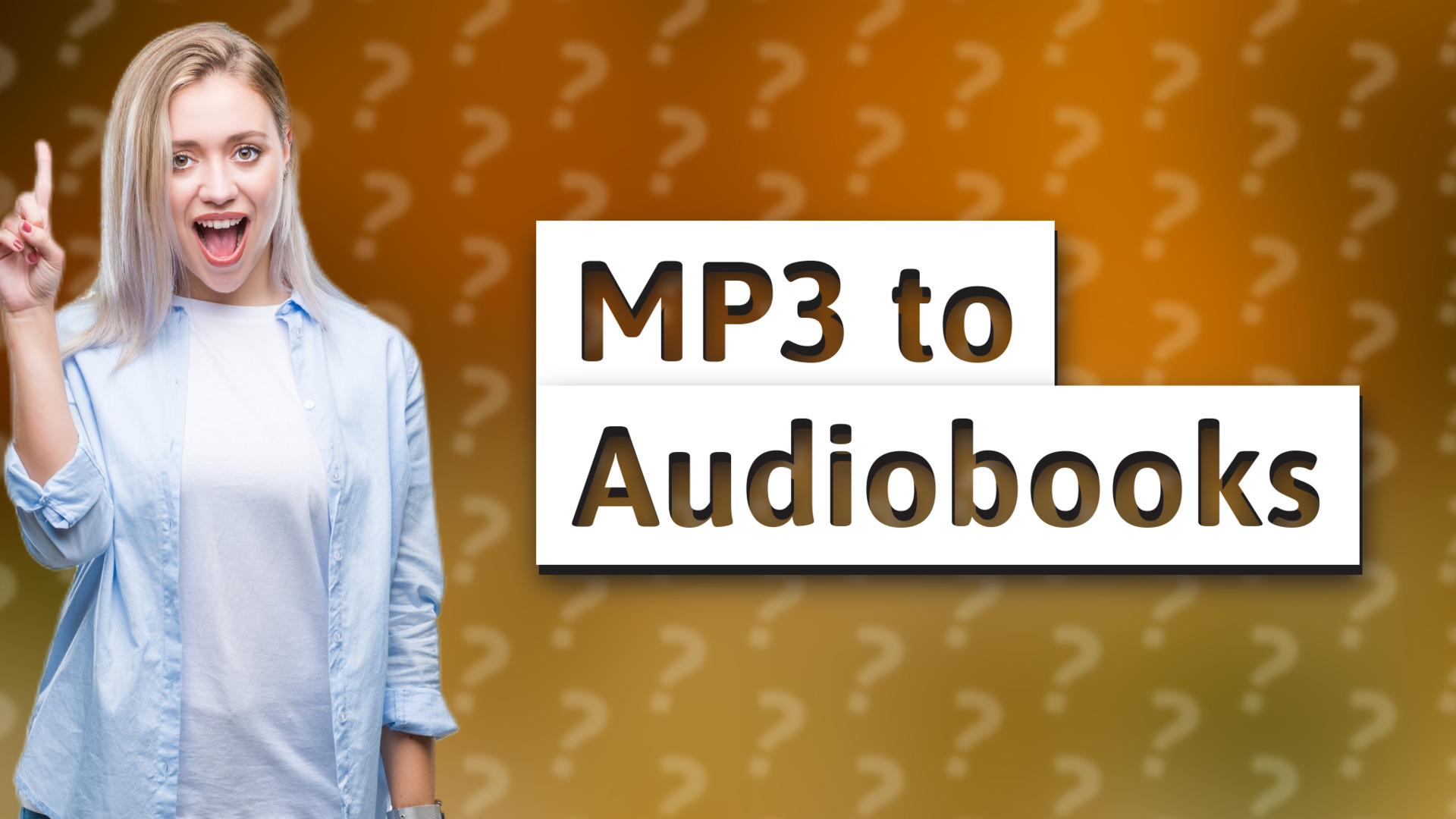 MP3 to Audiobooks