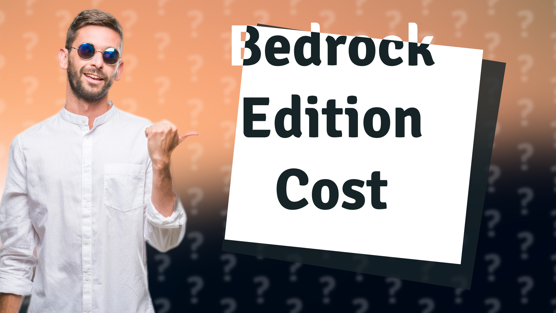 Bedrock Edition Cost