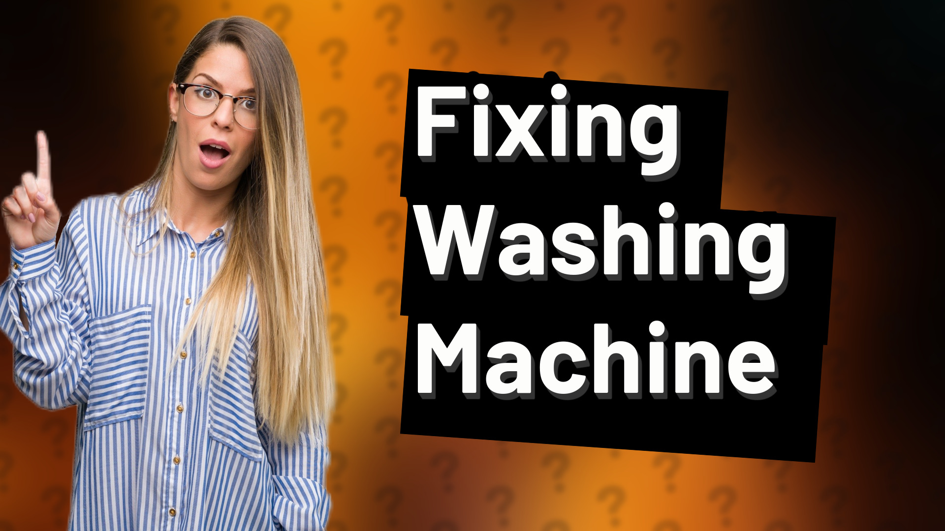 Fixing Washing Machine