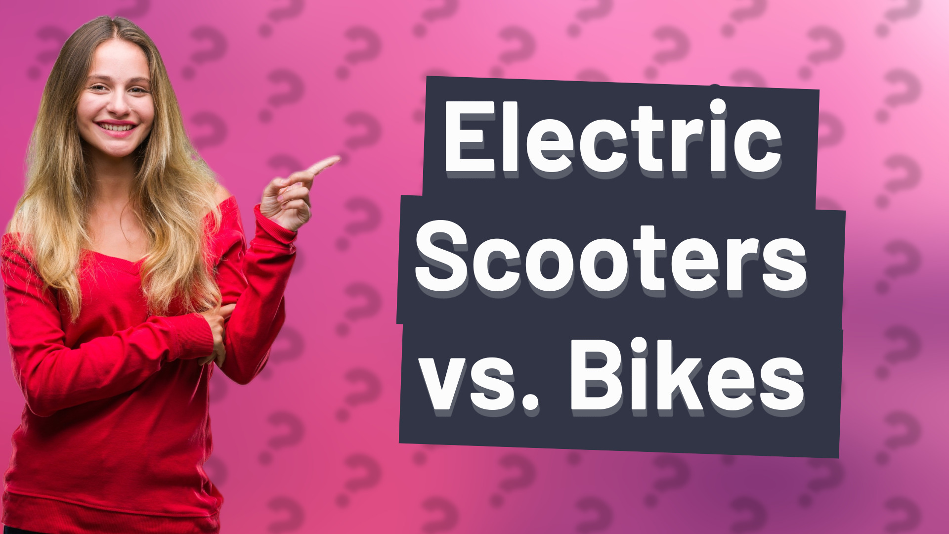 Electric Scooters vs. Bikes