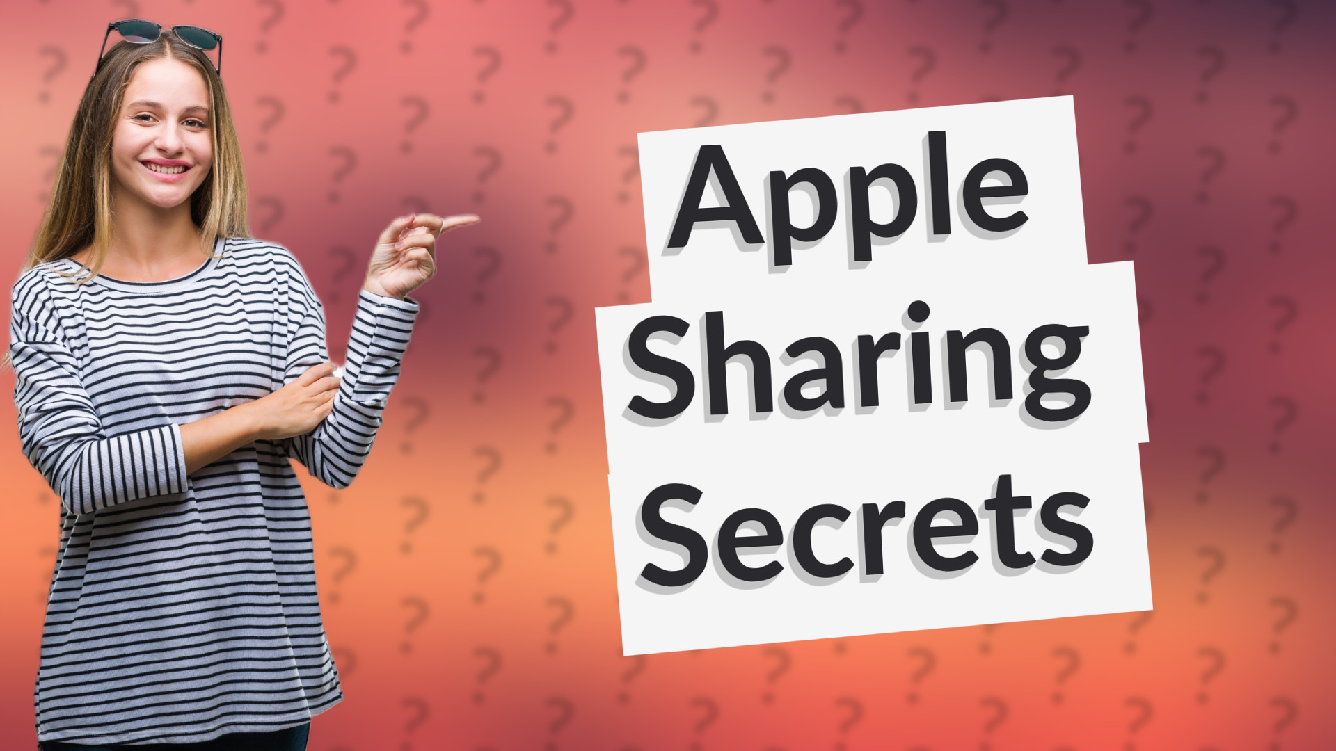 Apple Sharing Secrets