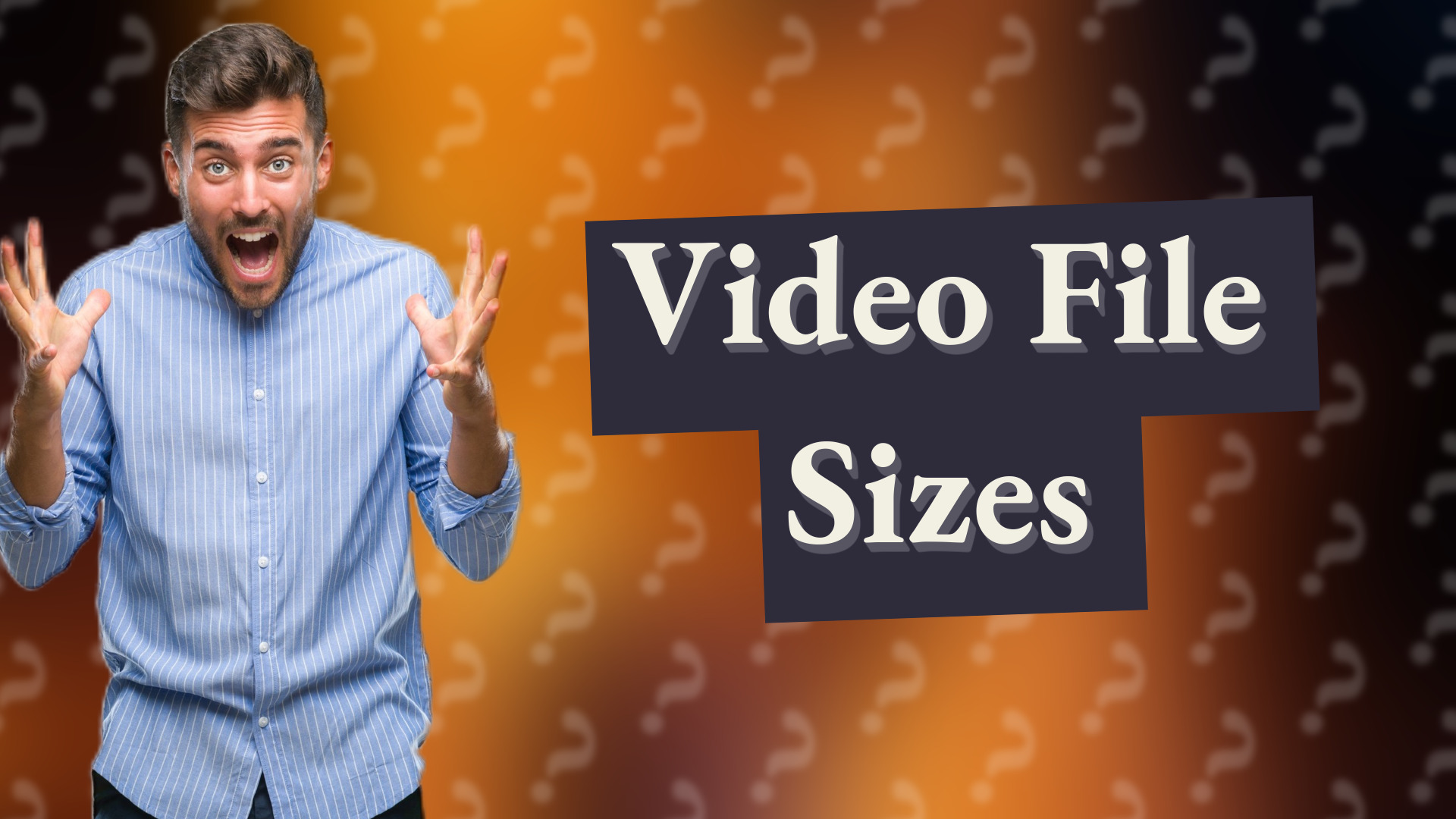 Video File Sizes