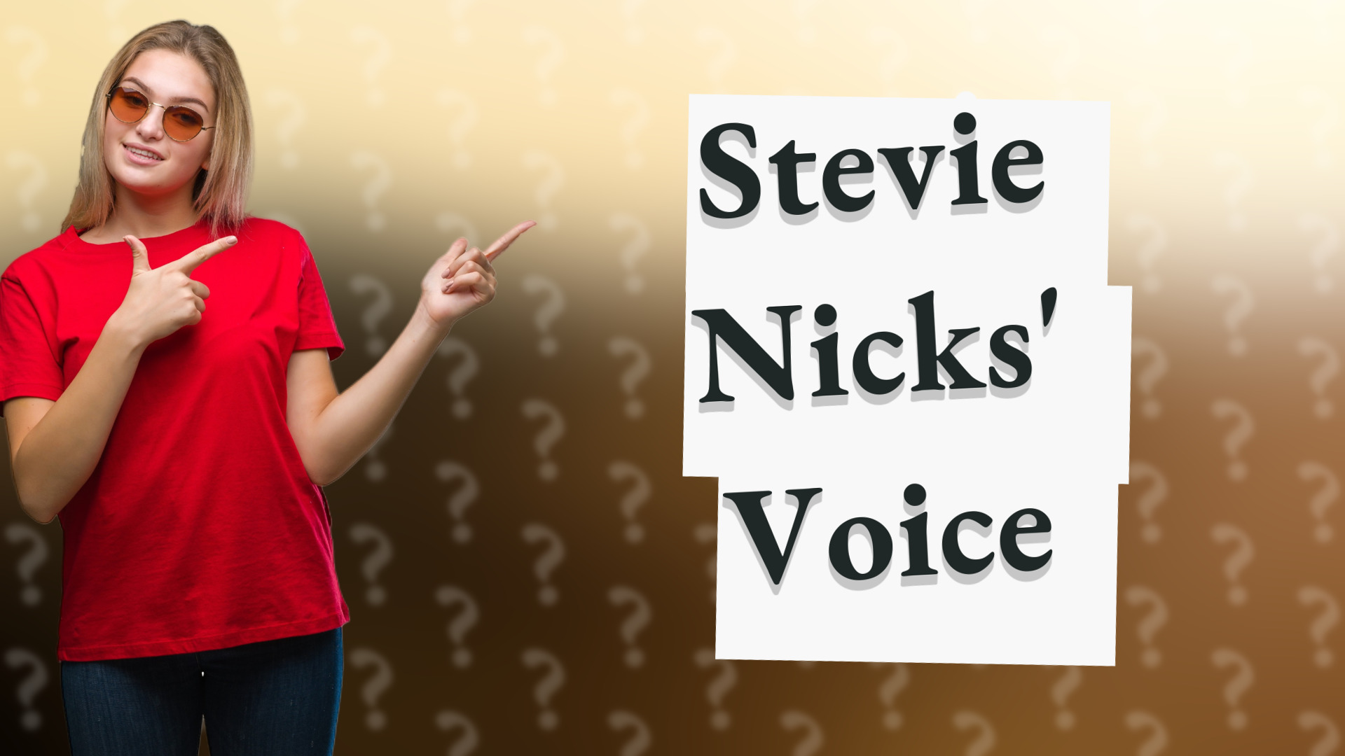 Stevie Nicks' Voice