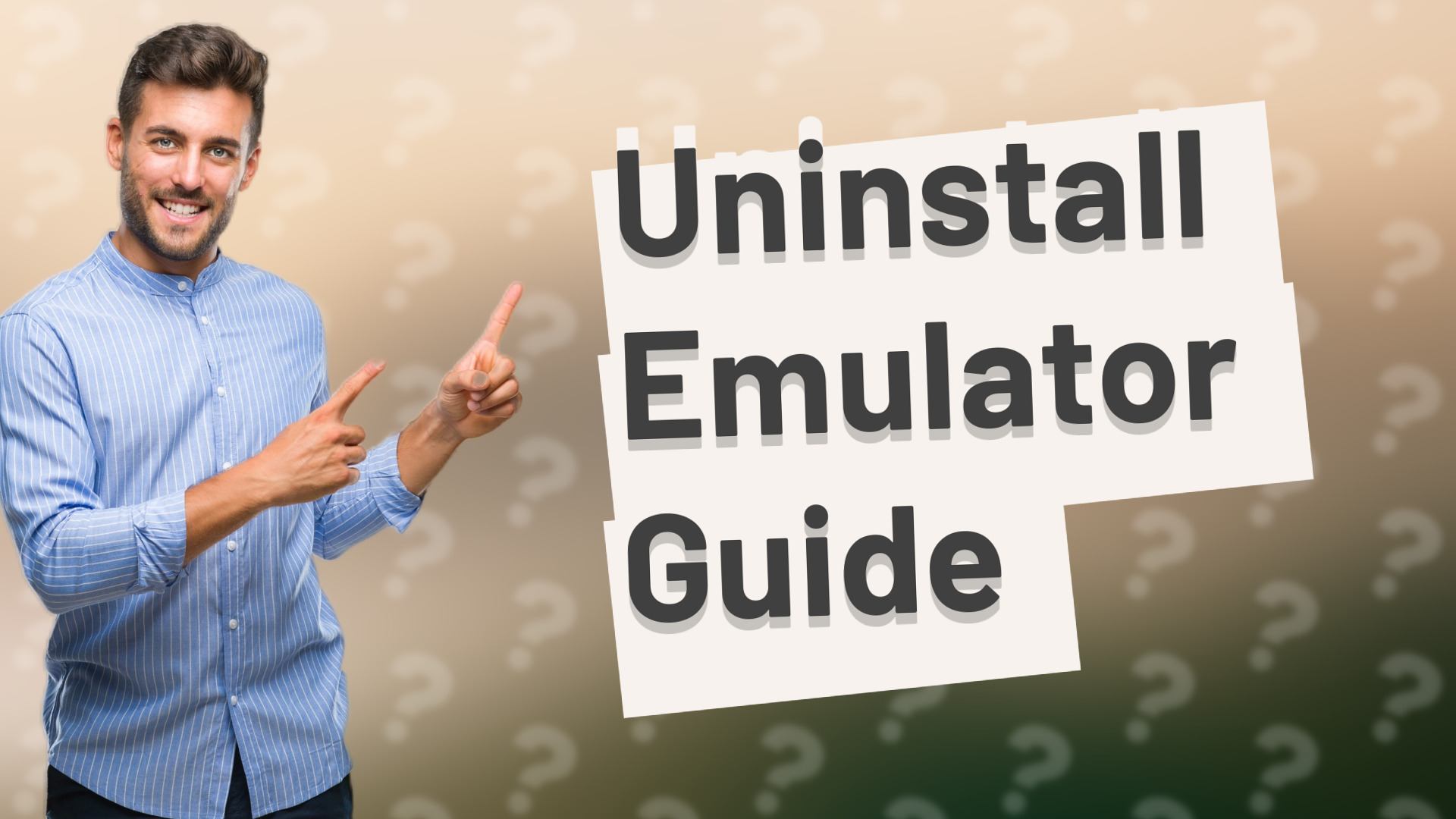 Uninstall Emulator Guide