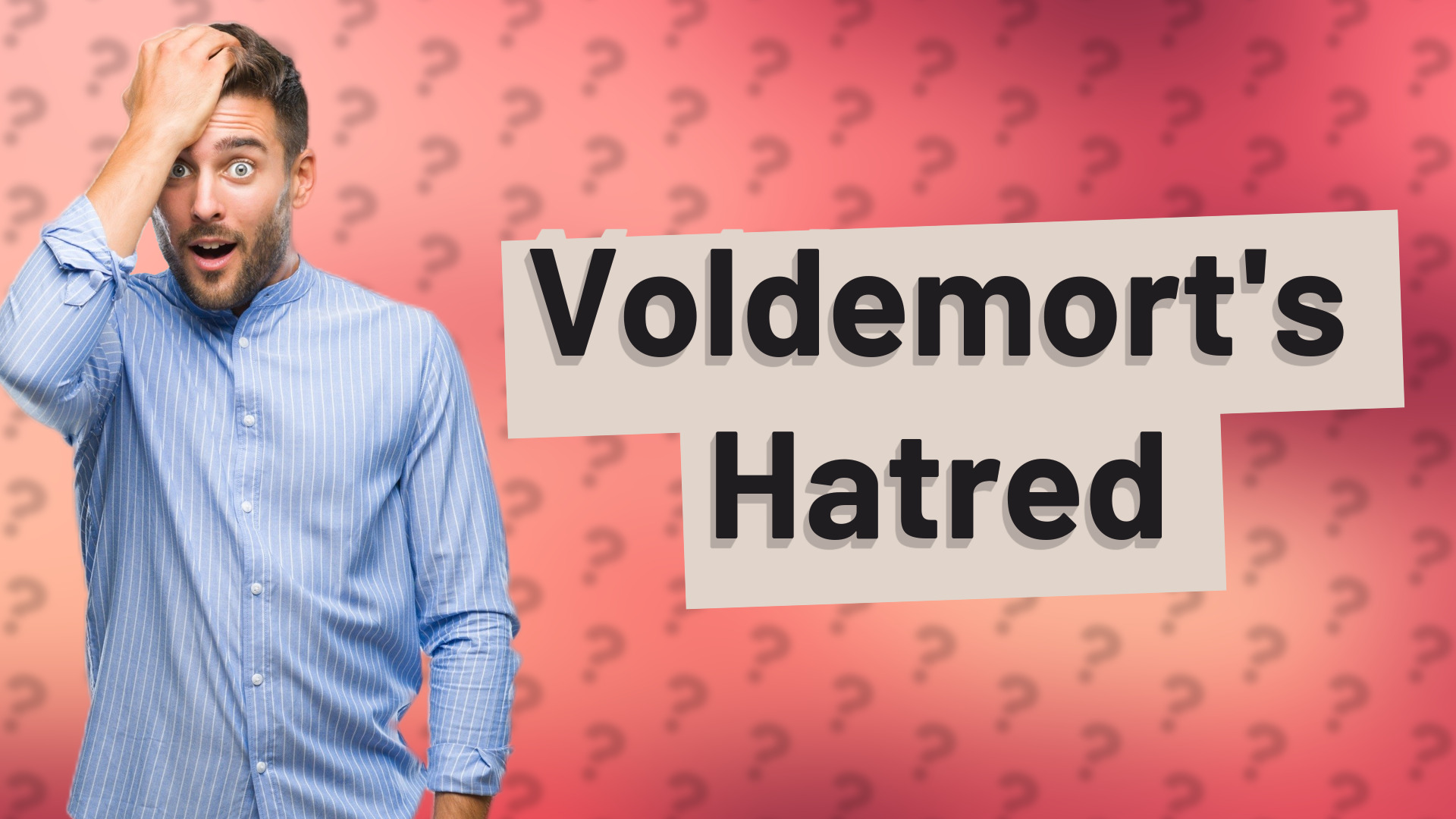 Voldemort's Hatred