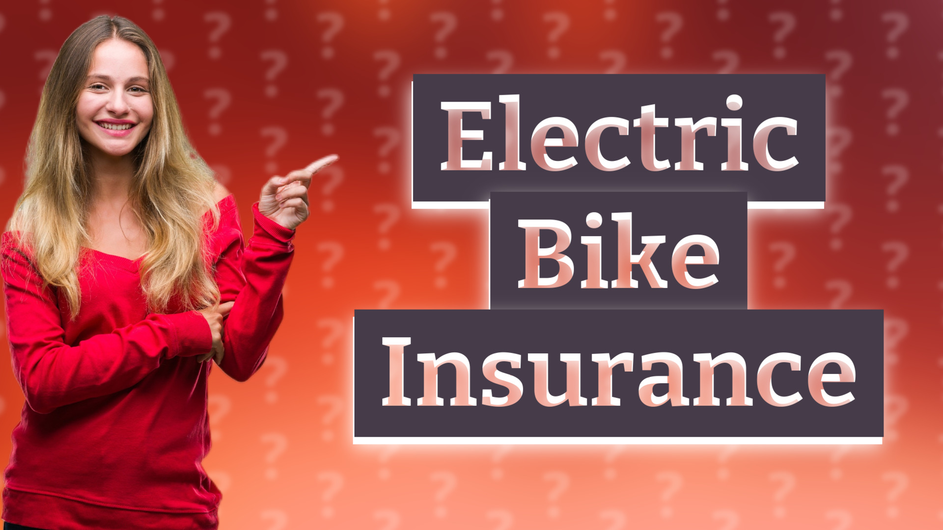 Electric Bike Insurance