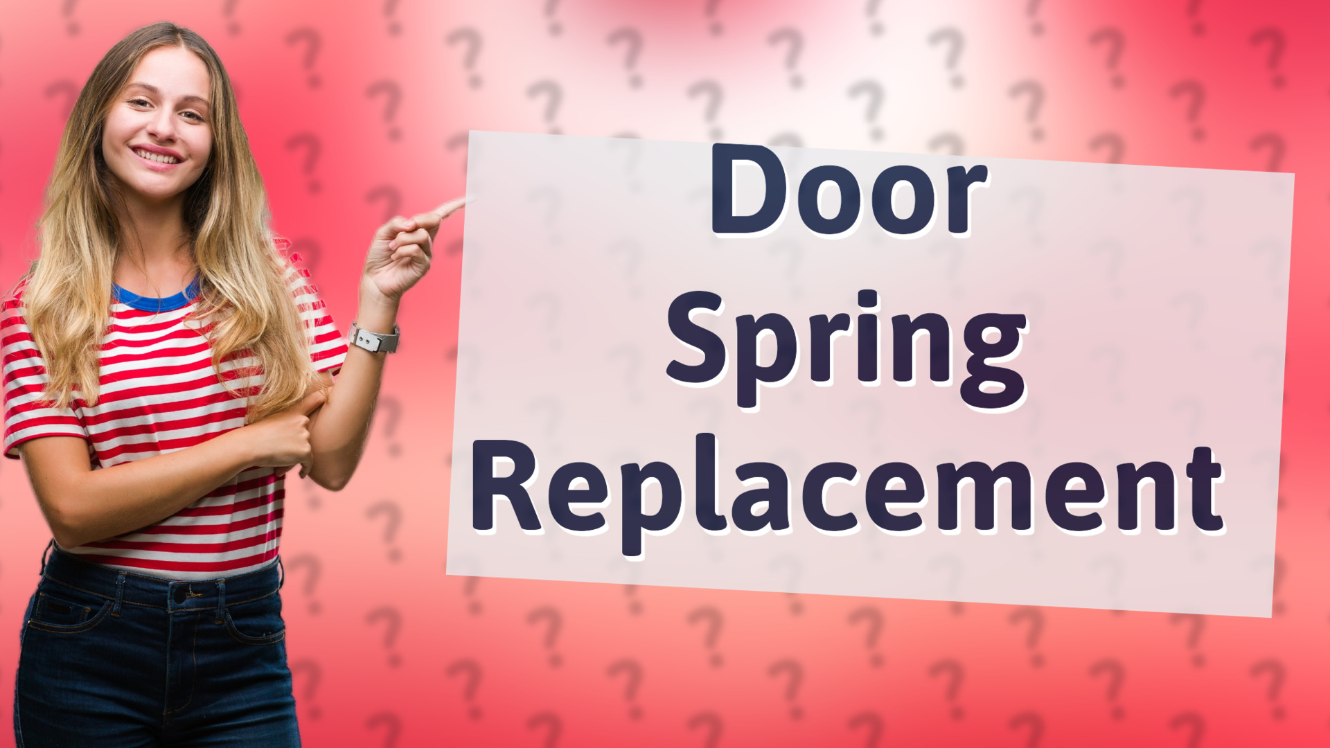 Door Spring Replacement