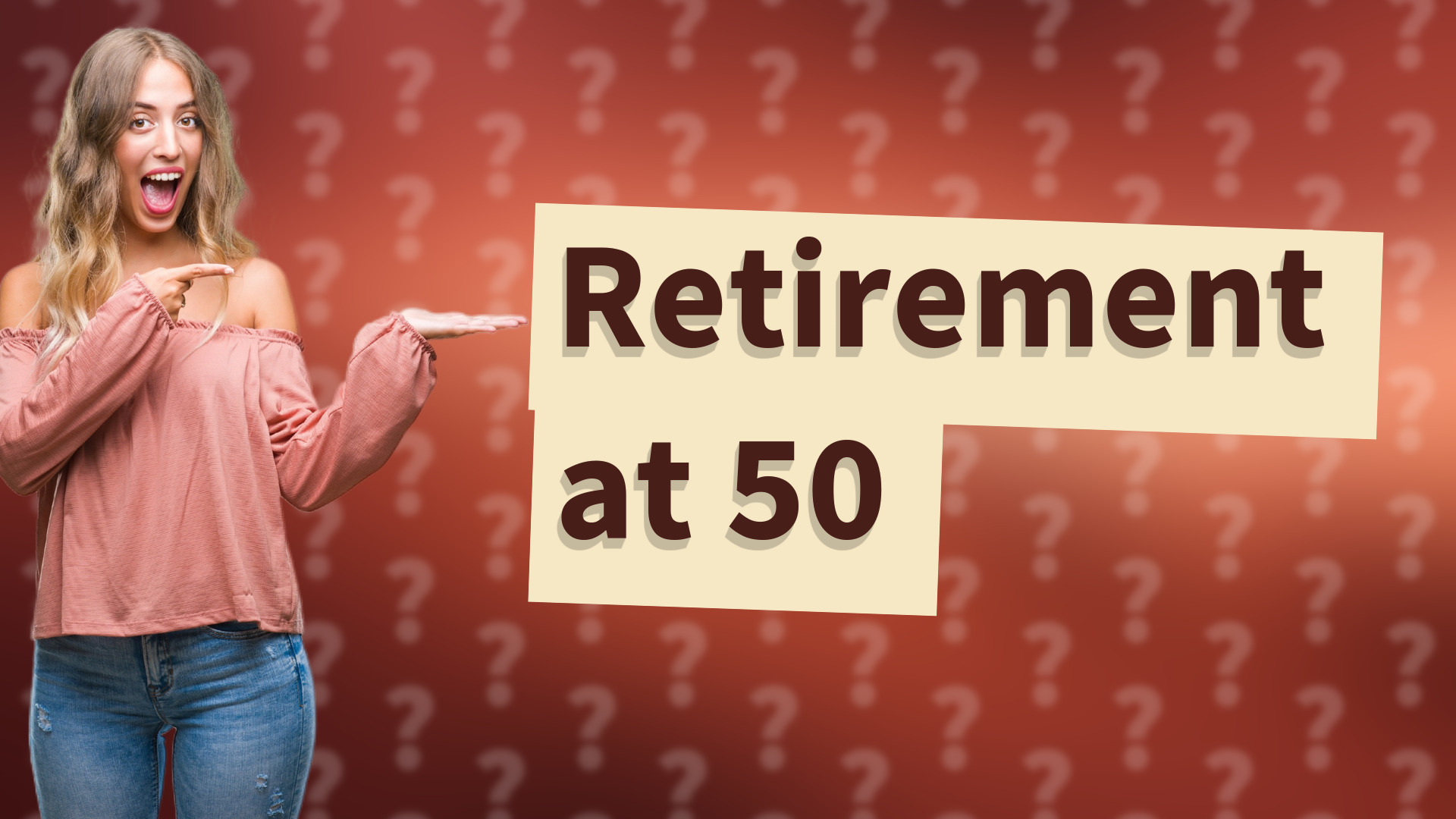 Retirement at 50