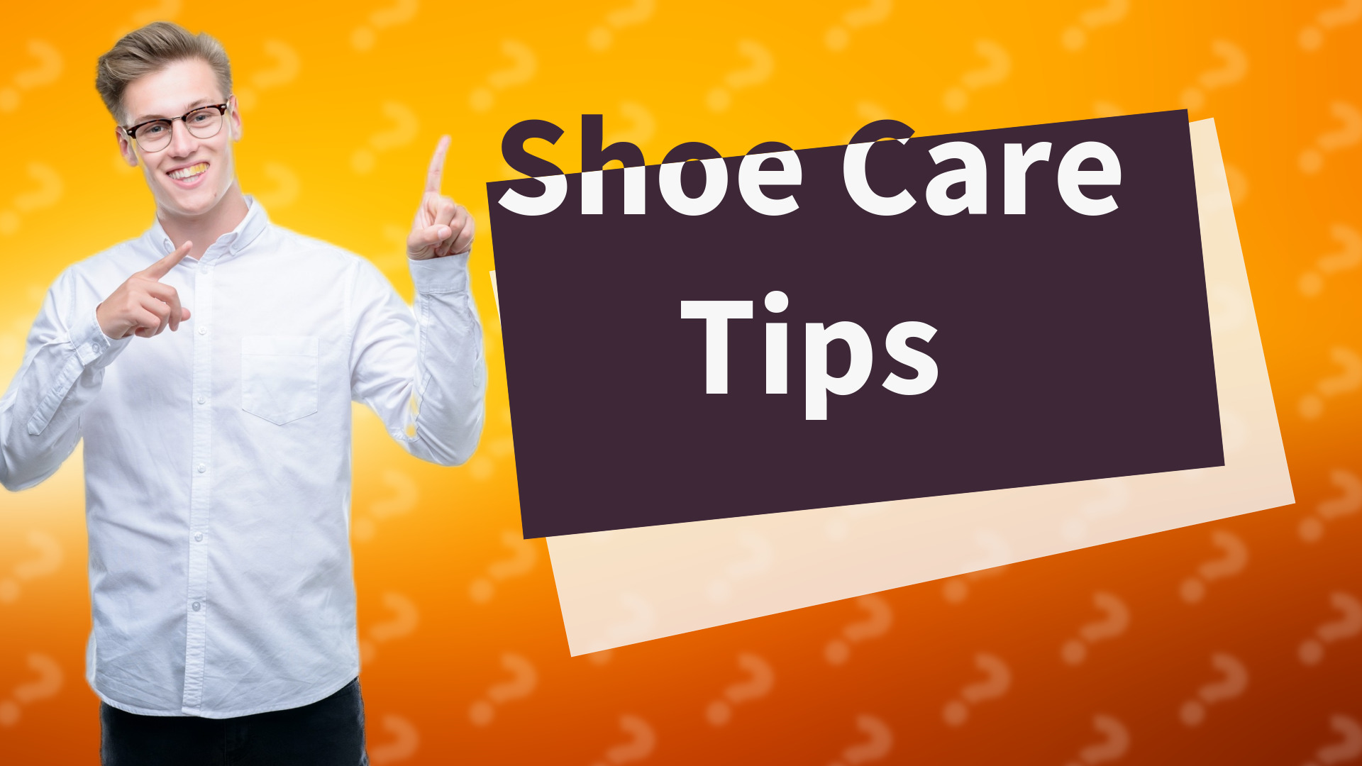 Shoe Care Tips