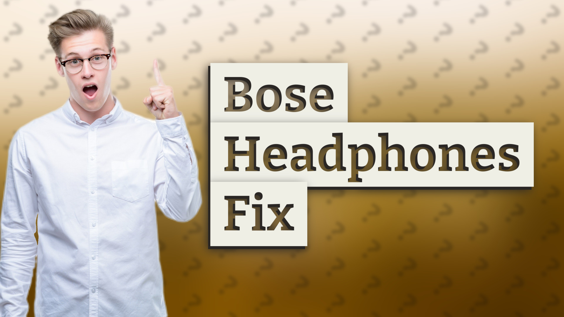 Bose Headphones Fix