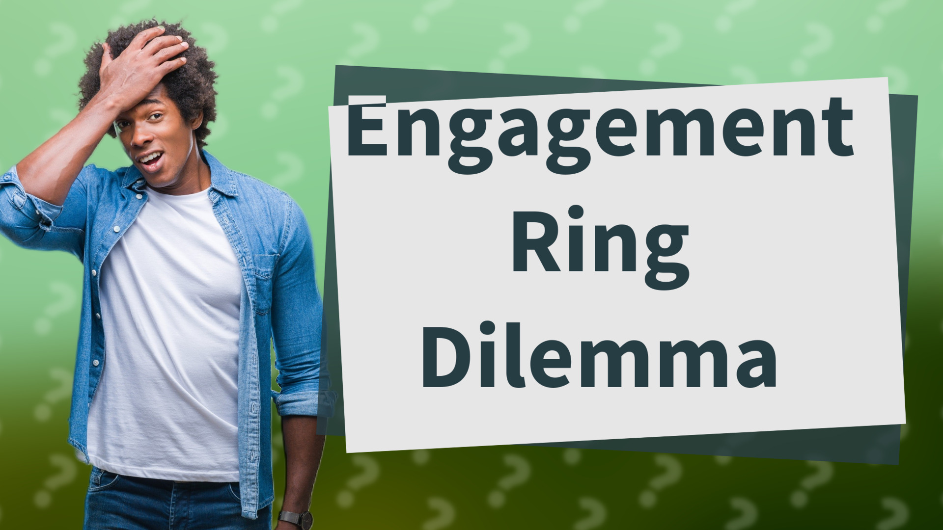 Engagement Ring Dilemma