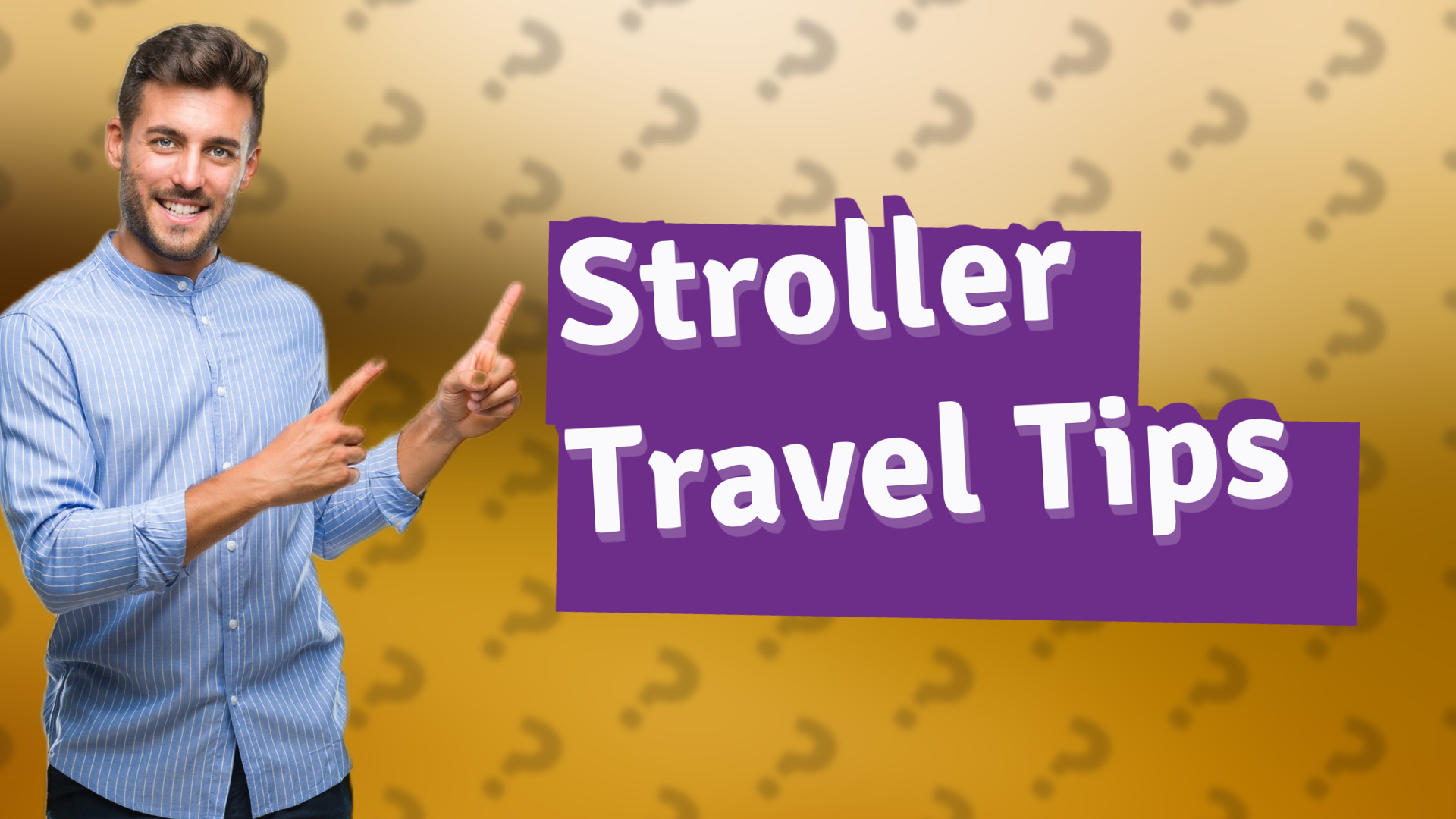 Stroller Travel Tips