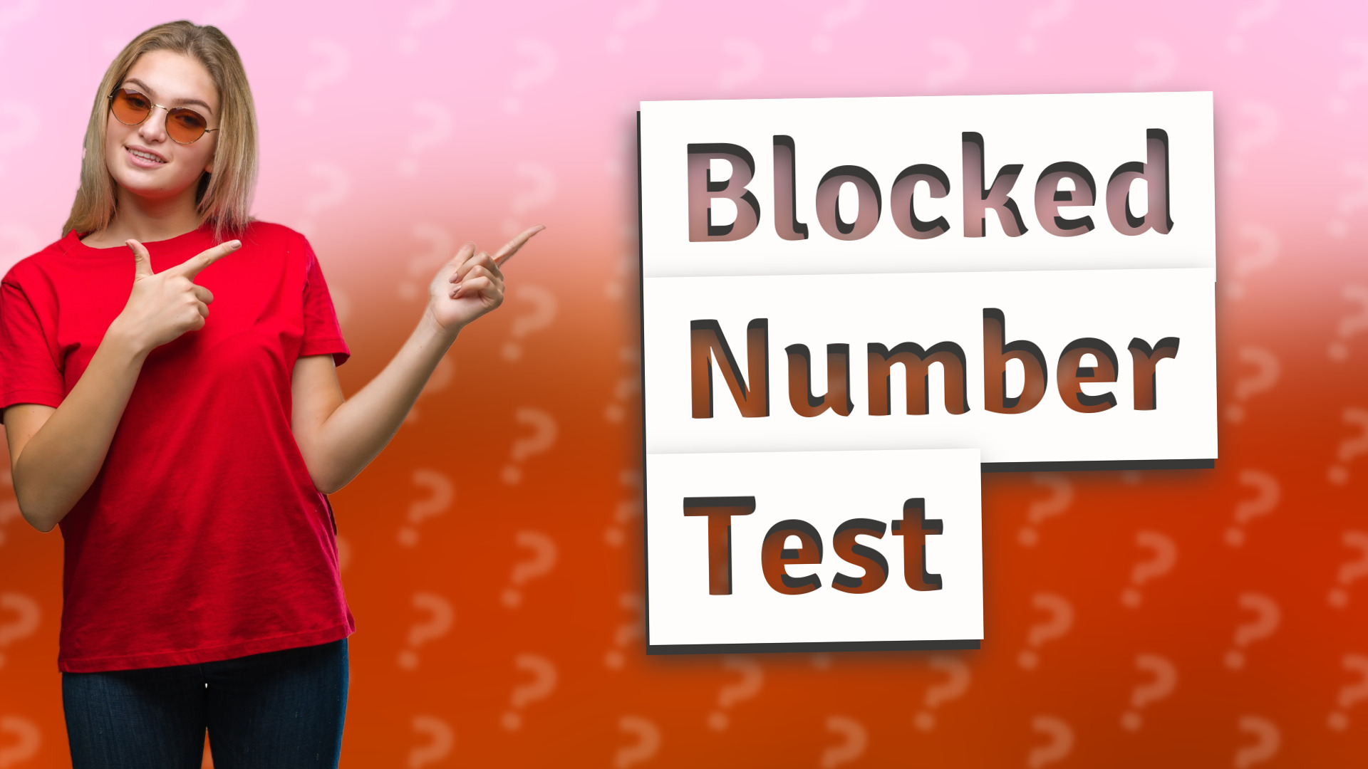 Blocked Number Test