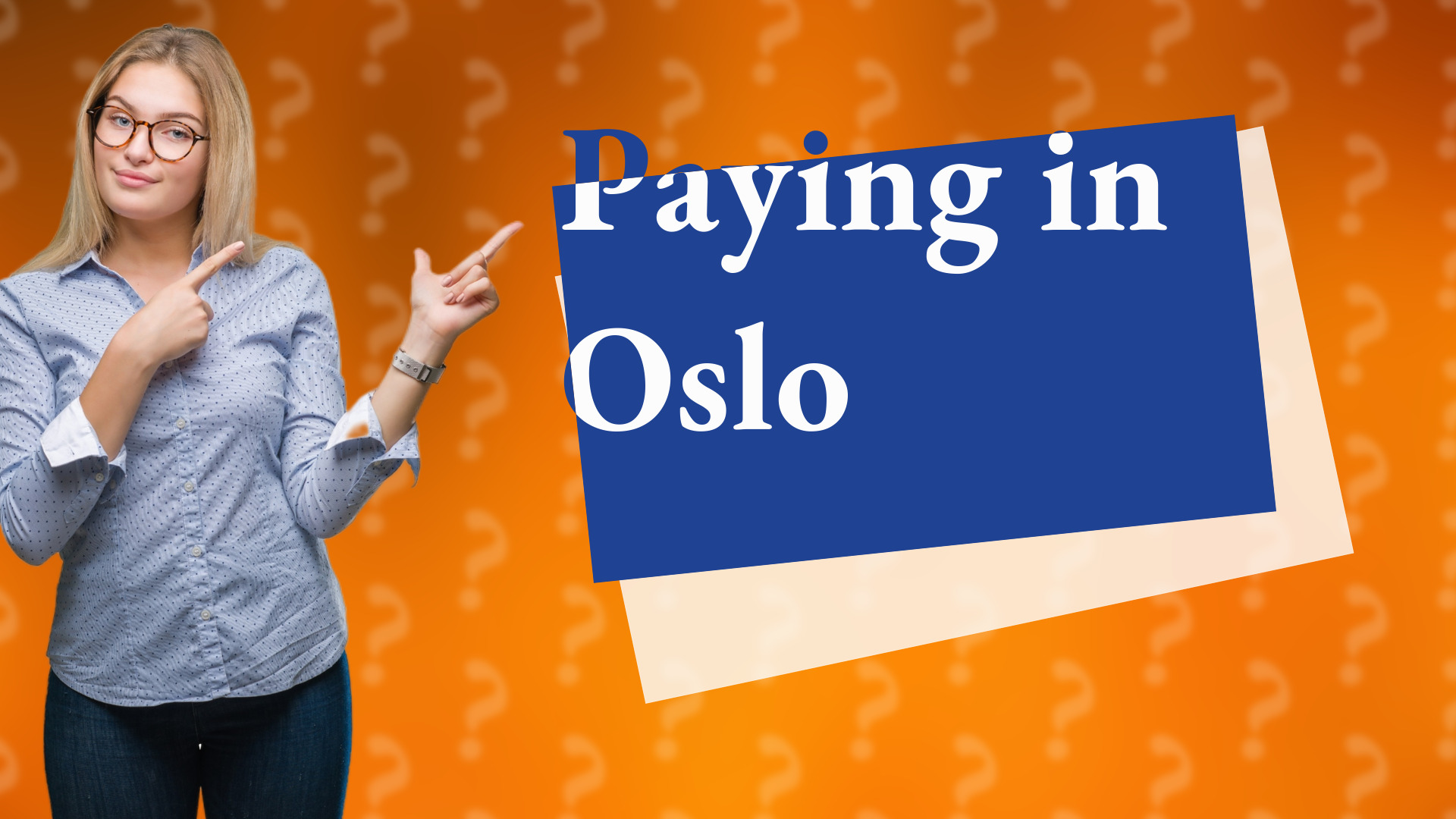 Paying in Oslo