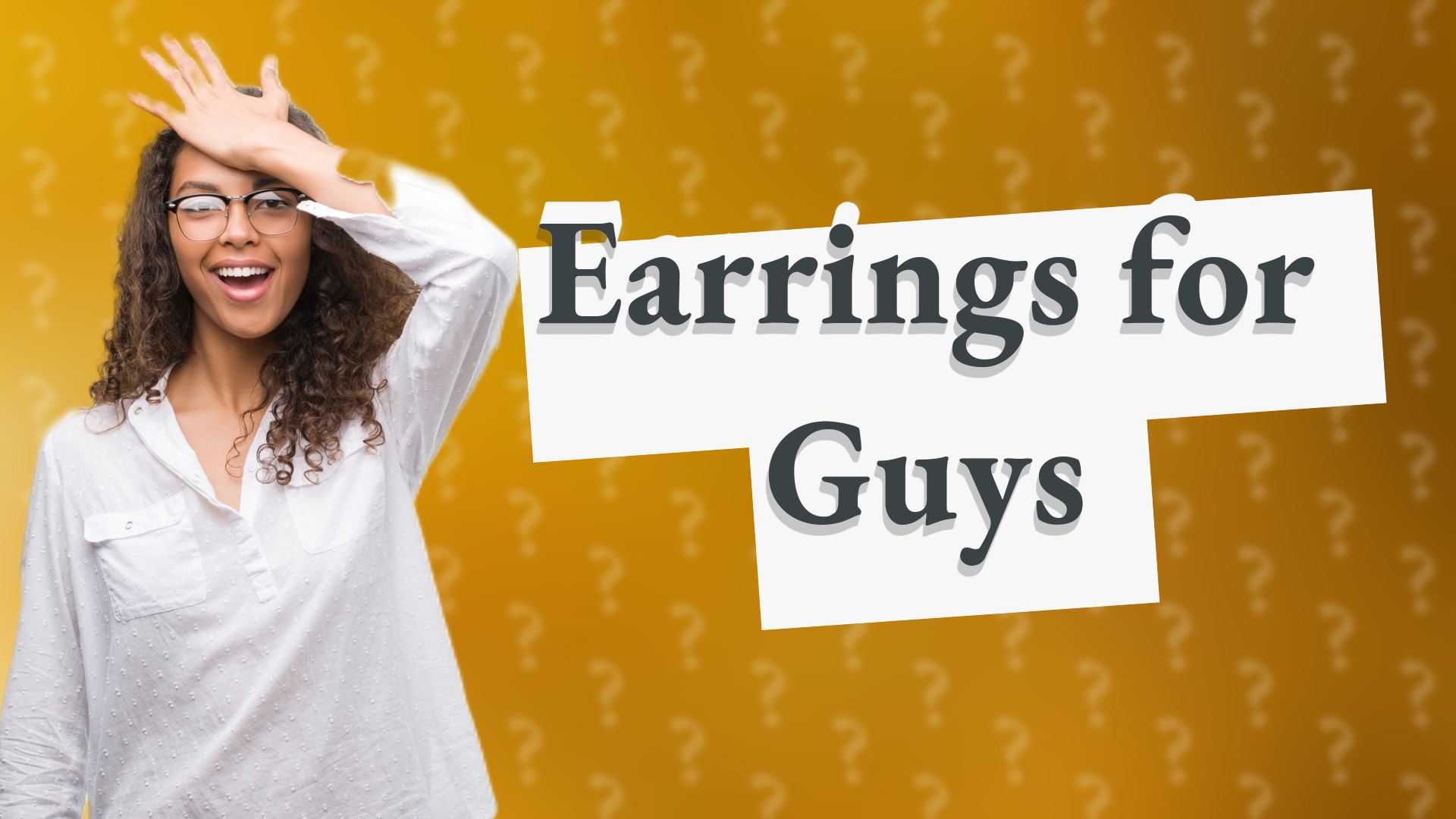 Earrings for Guys