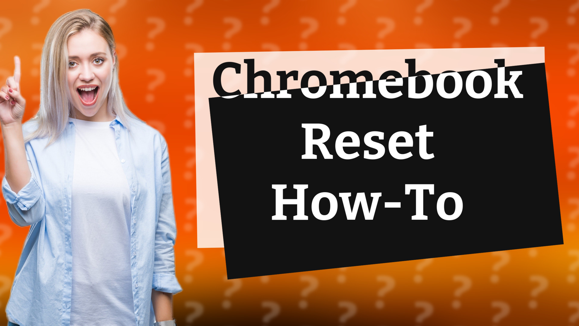 Chromebook Reset How-To