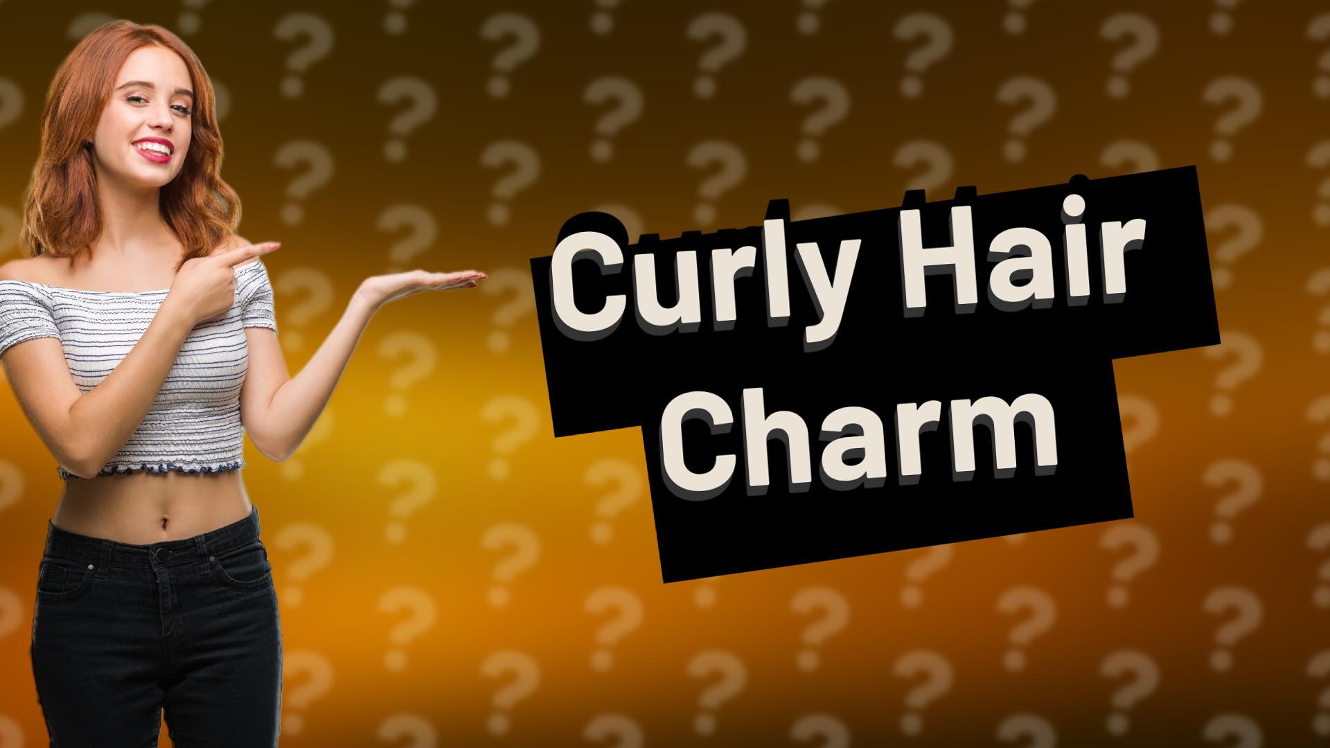 Curly Hair Charm