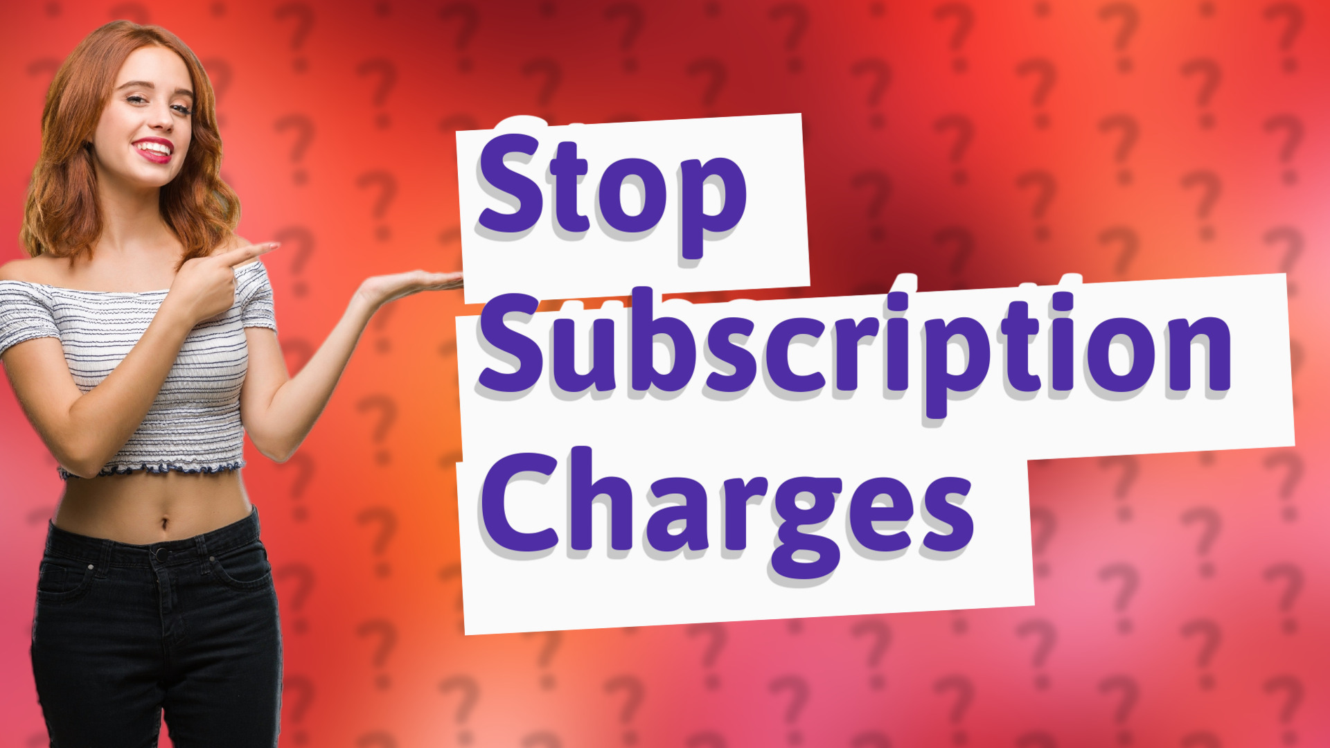 Stop Subscription Charges