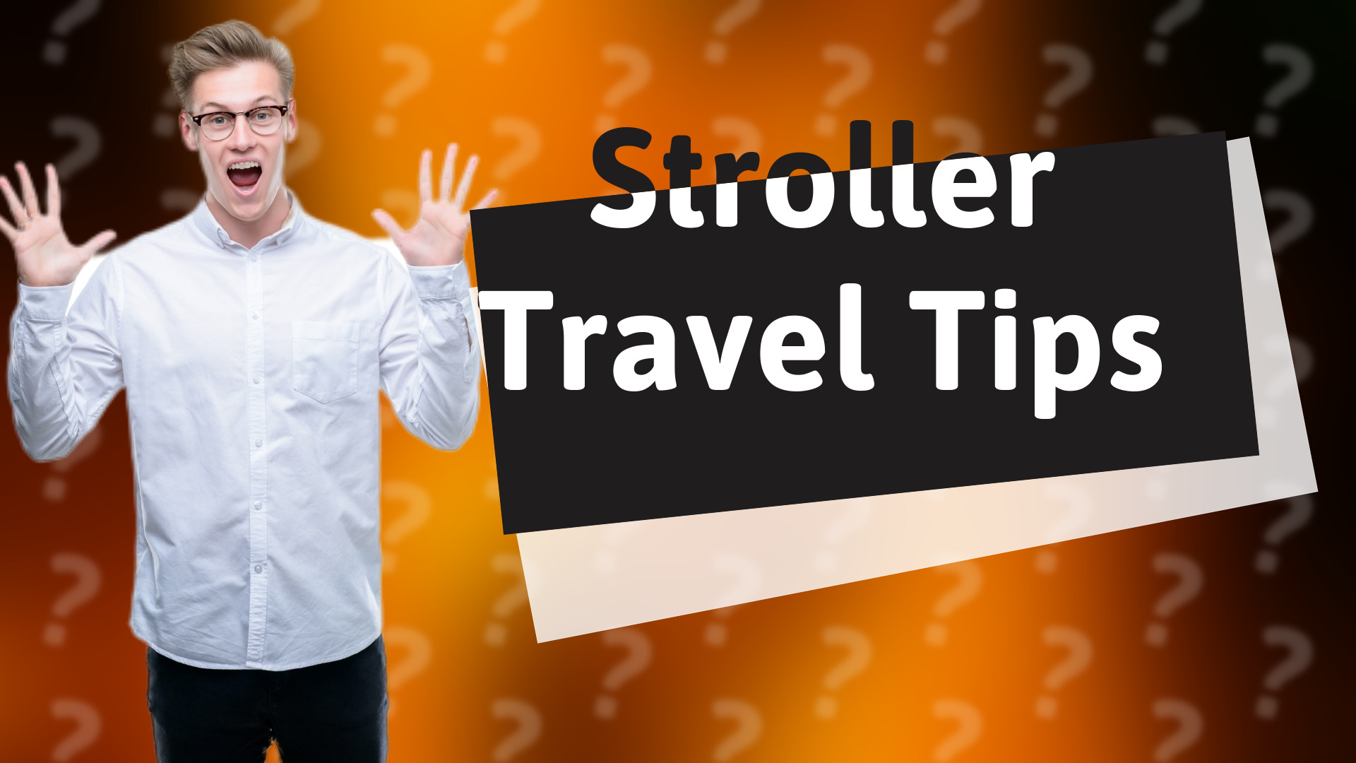 Stroller Travel Tips
