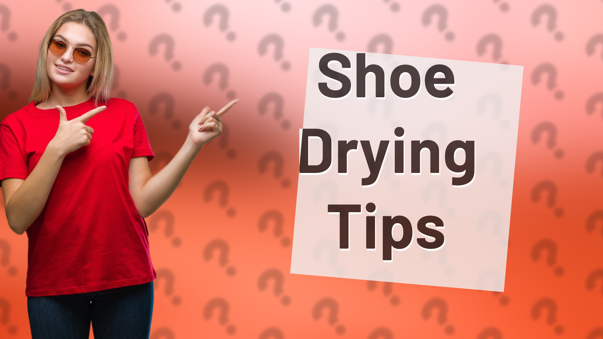 Shoe Drying Tips