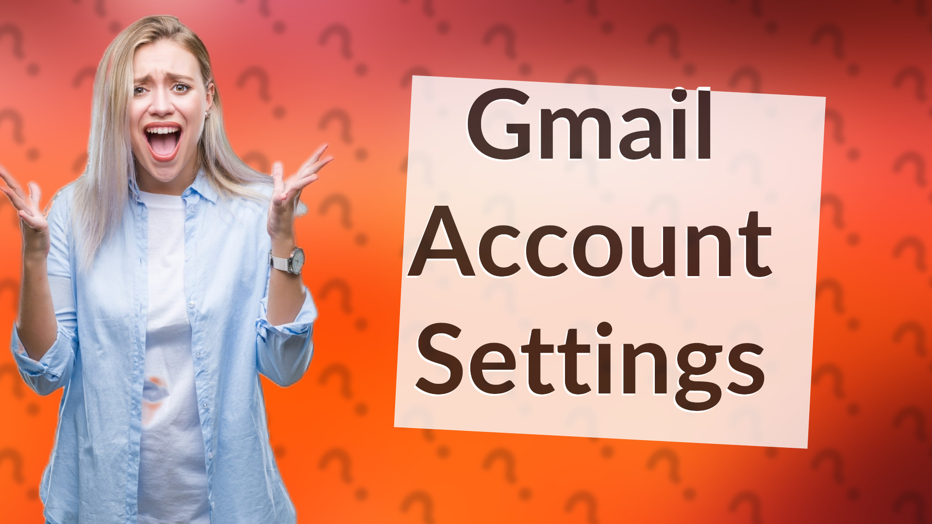 Gmail Account Settings