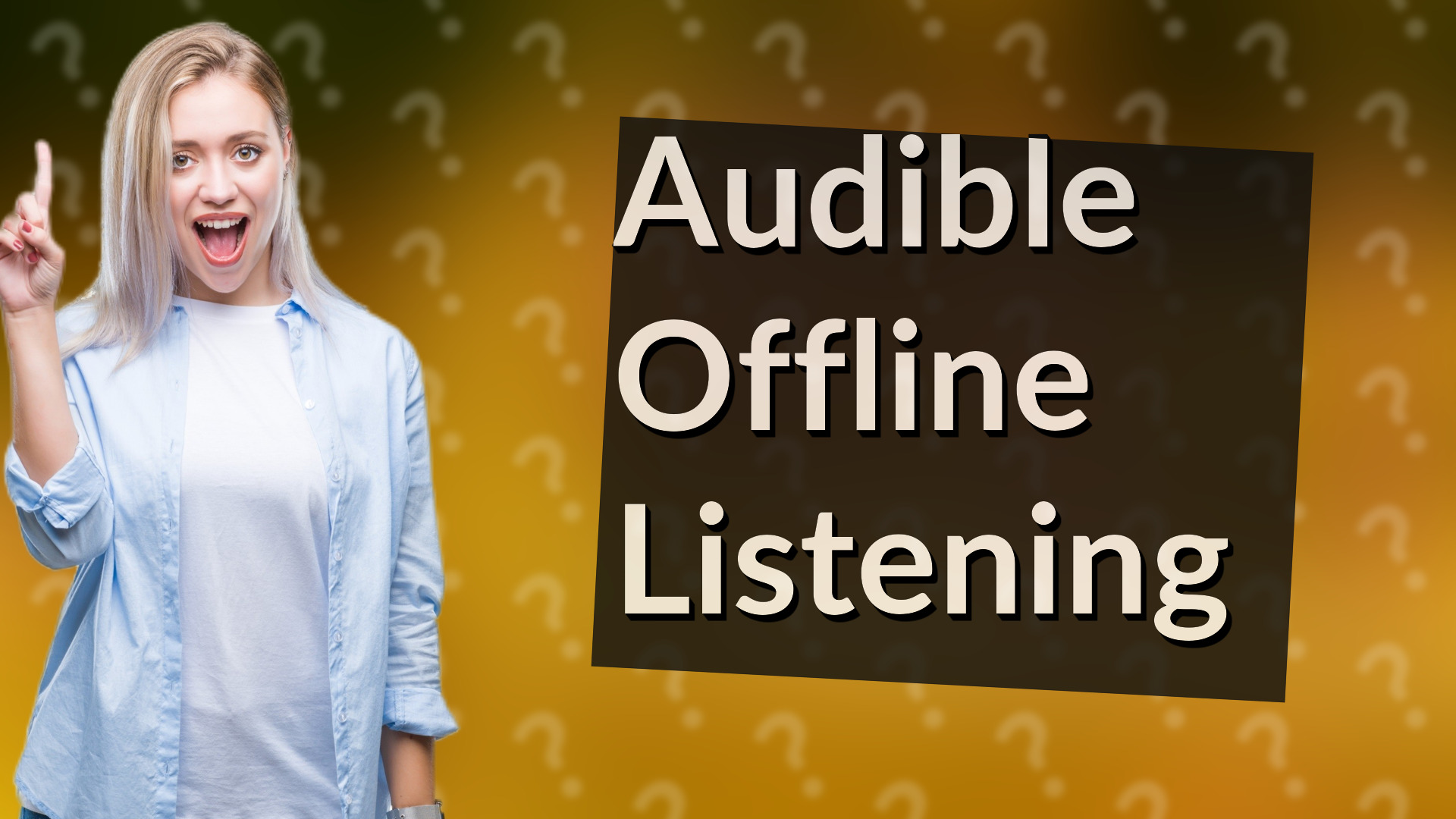 Audible Offline Listening