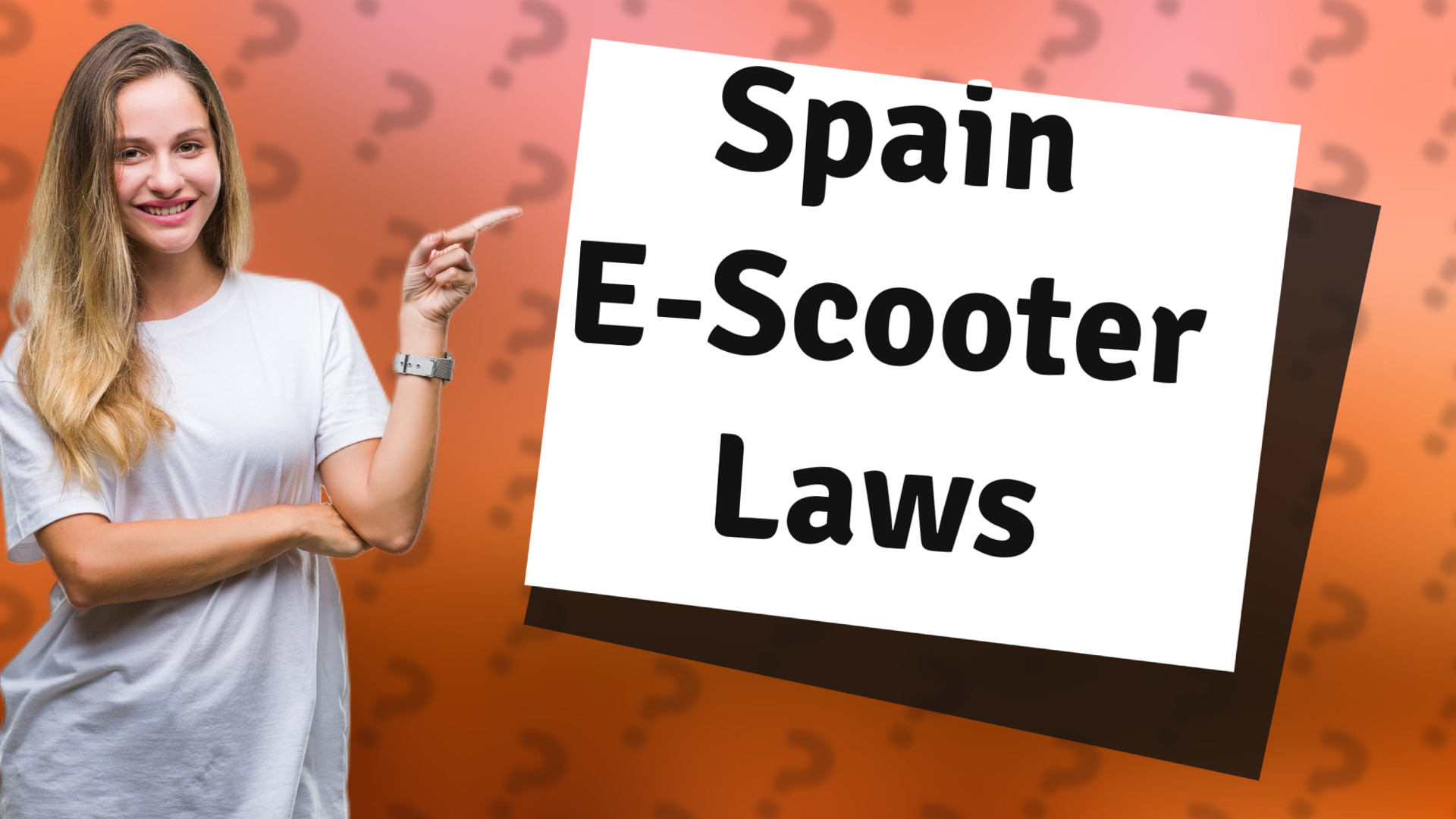 Spain E-Scooter Laws