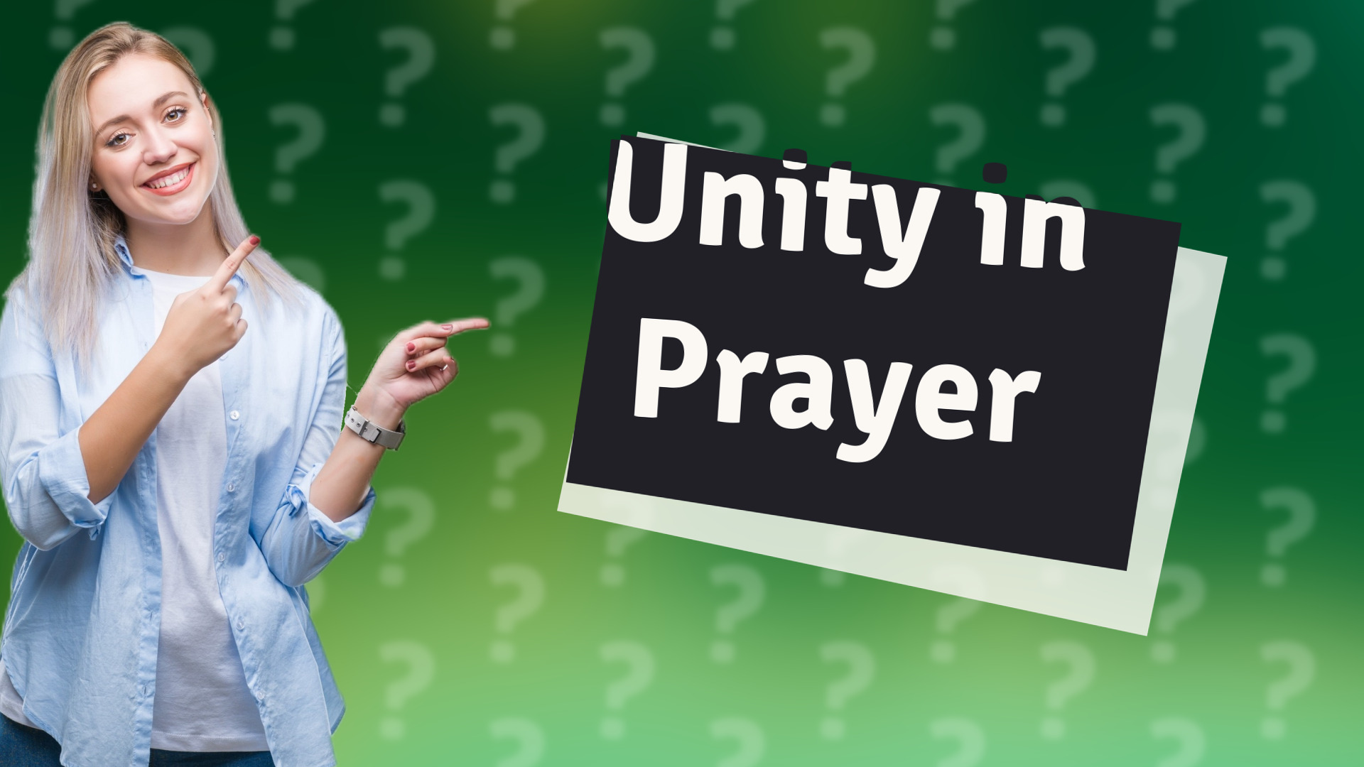 Unity in Prayer