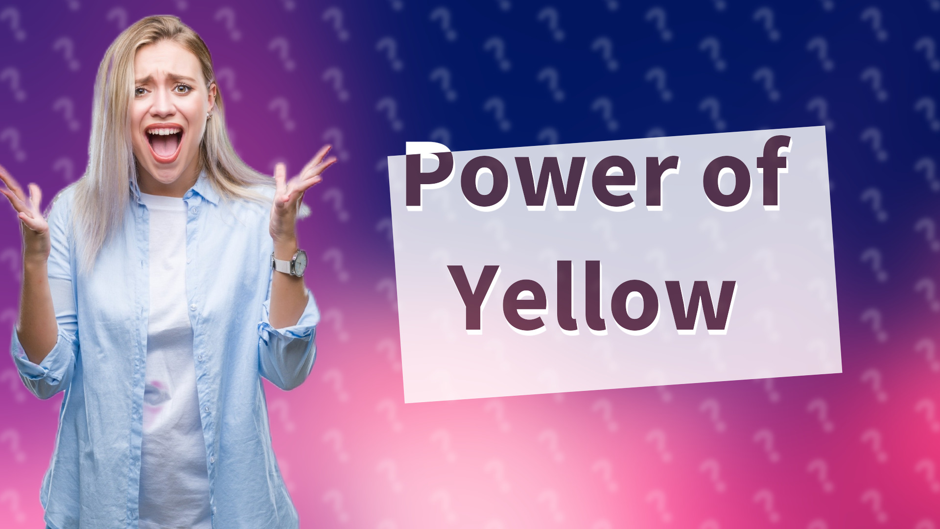 Power of Yellow