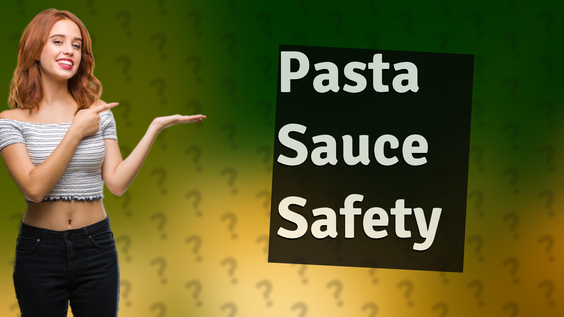Pasta Sauce Safety