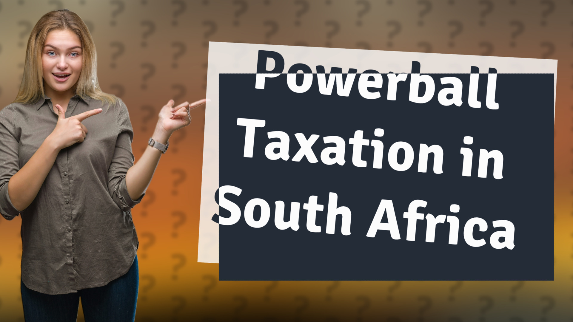 Powerball Taxation in South Africa