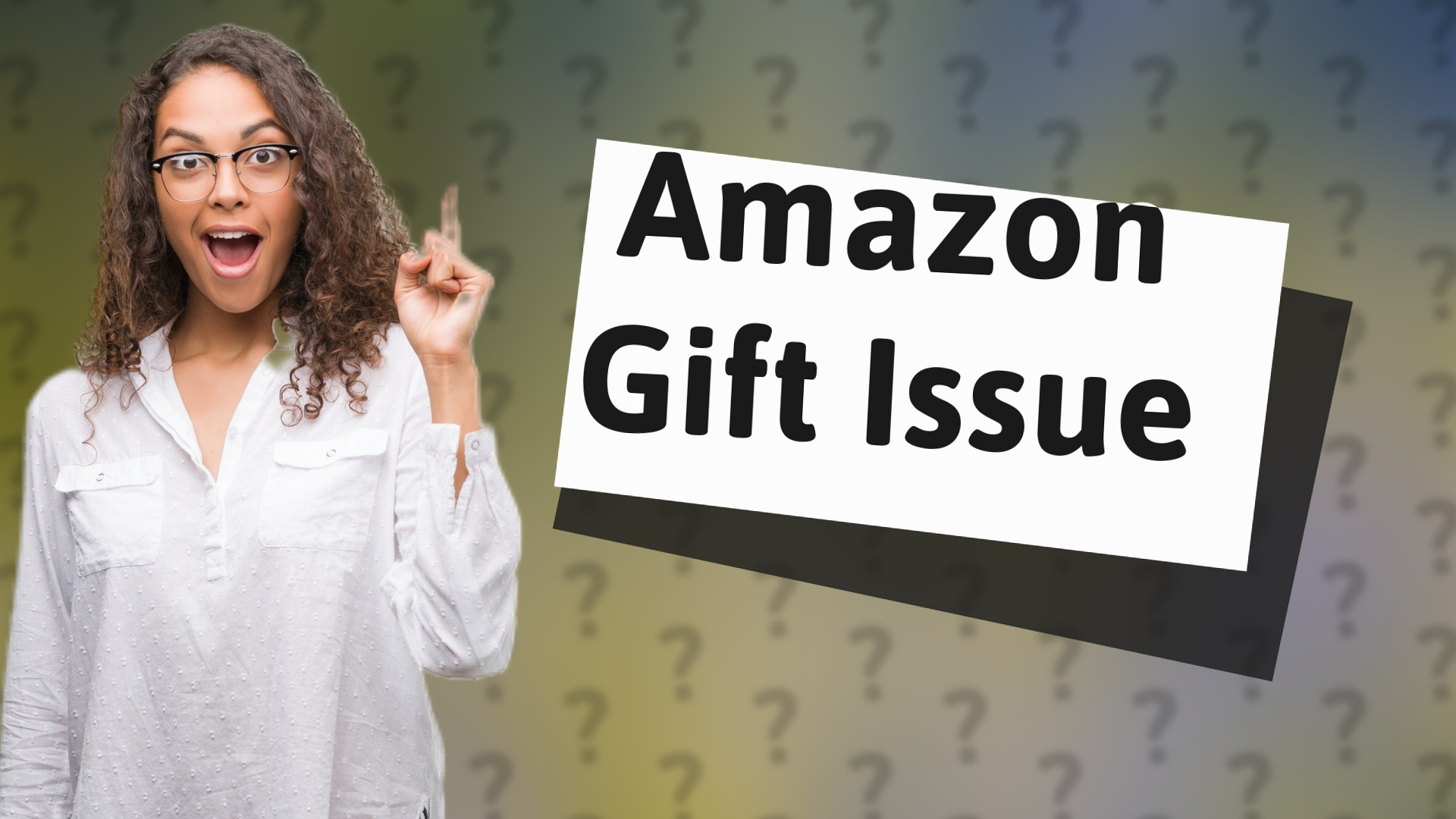 Amazon Gift Issue