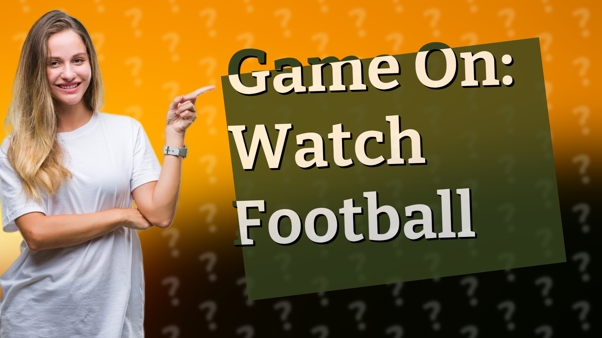 Game On: Watch Football