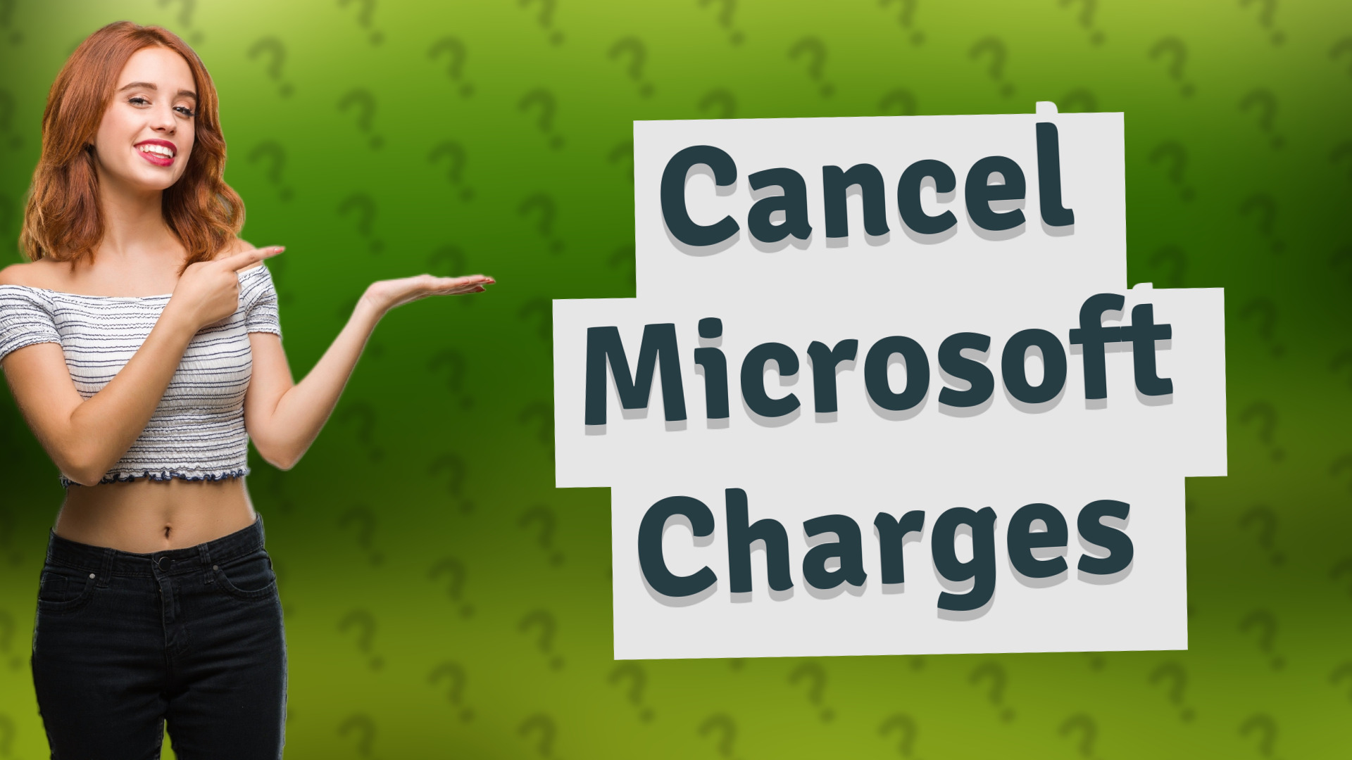Cancel Microsoft Charges